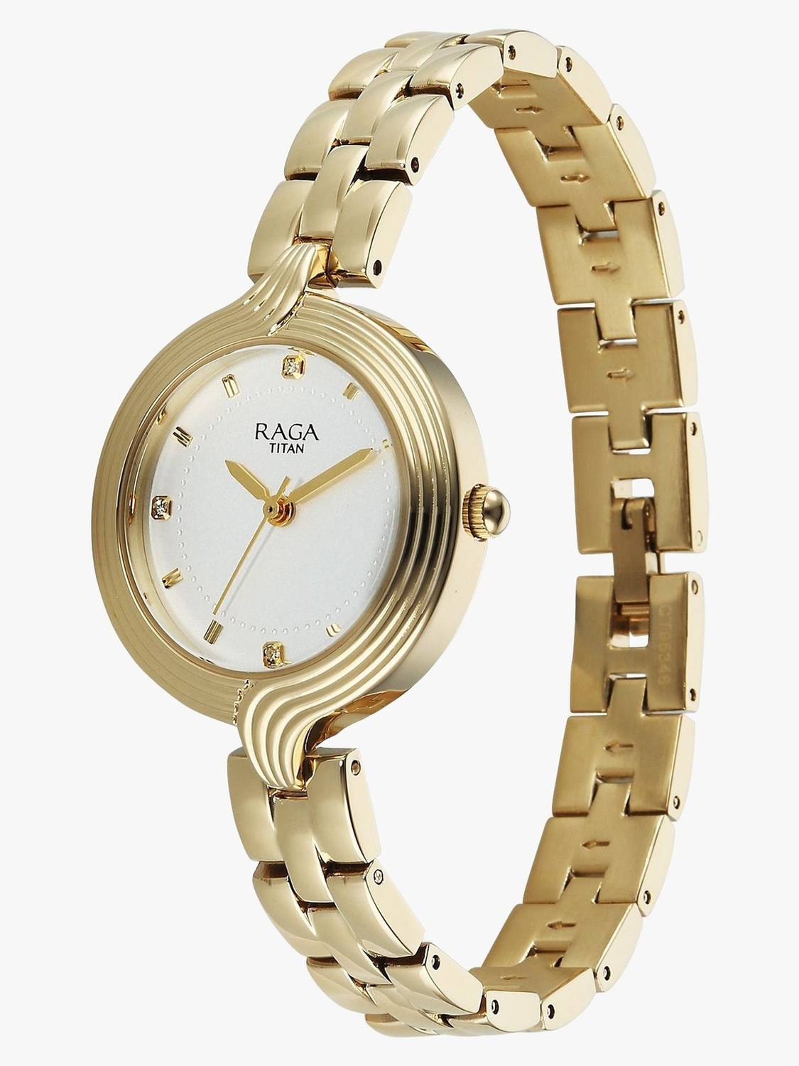 Image of Titan Raga Showstopper 4.0 Quartz White Round Dial Women's Watch / Analog Watch - For Women 95346YM01,NU95346YM01