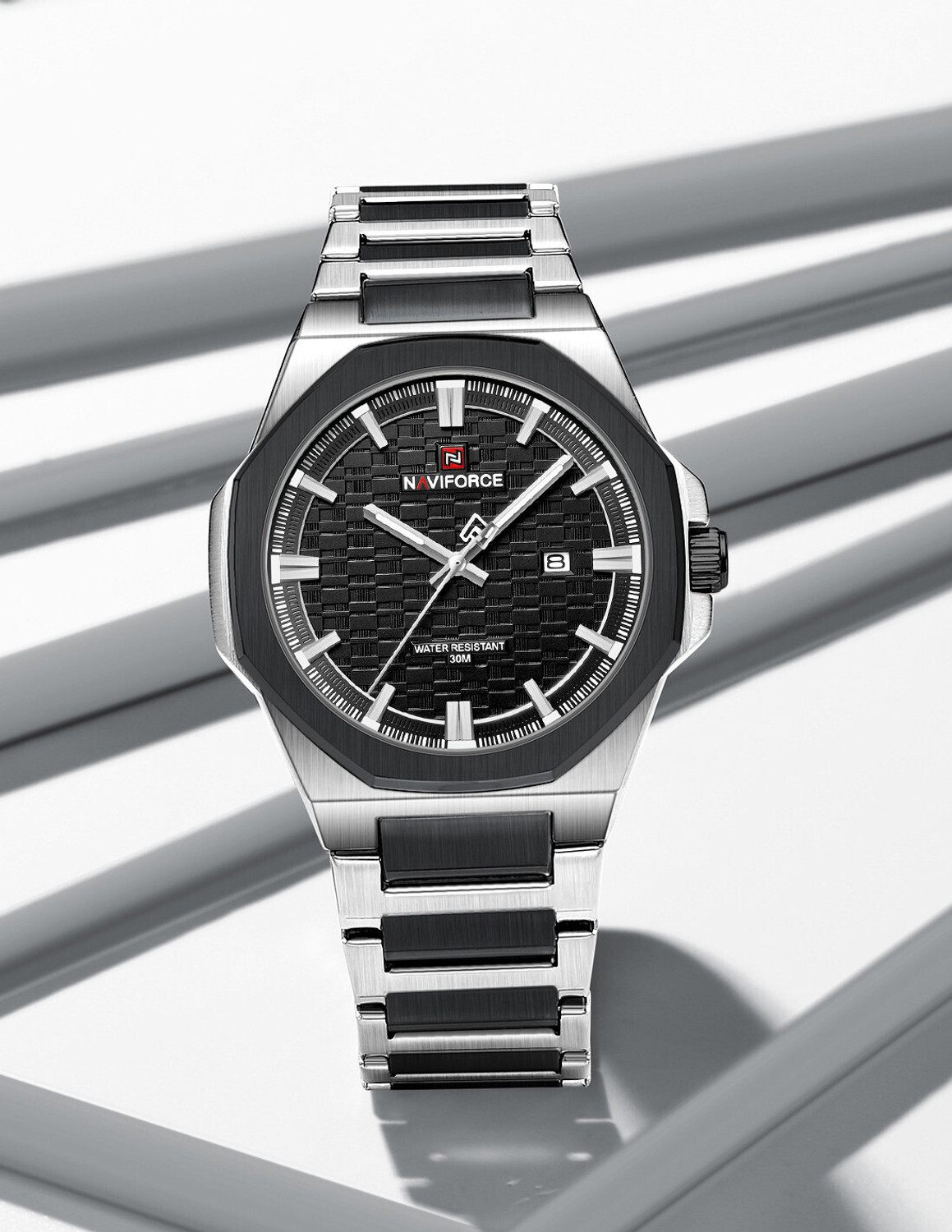 Image of NAVIFORCE NF9245 NF9245SBB Analog Watch - For Men