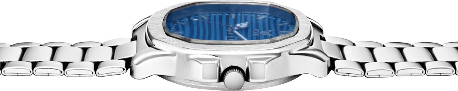 FOGG Big Dial Analog Watch - Blue - Image 5