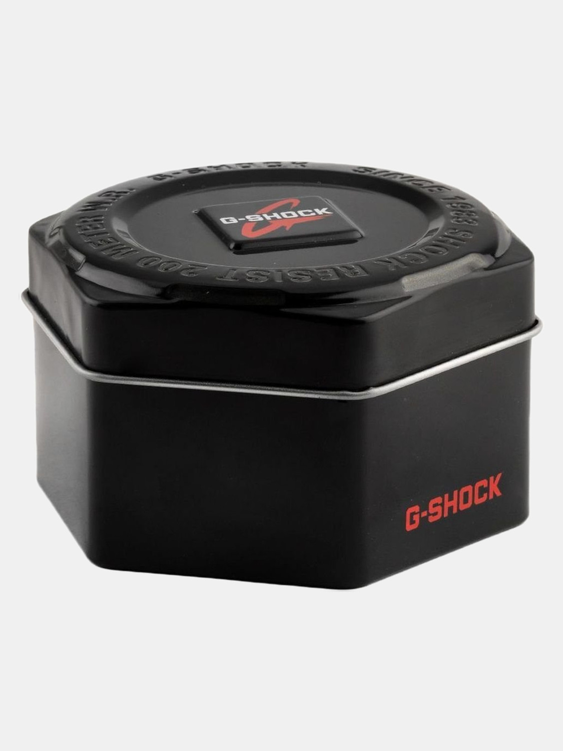 Image of CASIO GD-350-1BDR G-SHOCK GD-350-1BDR Dial Black Resin Strap Digital Watch - For Men