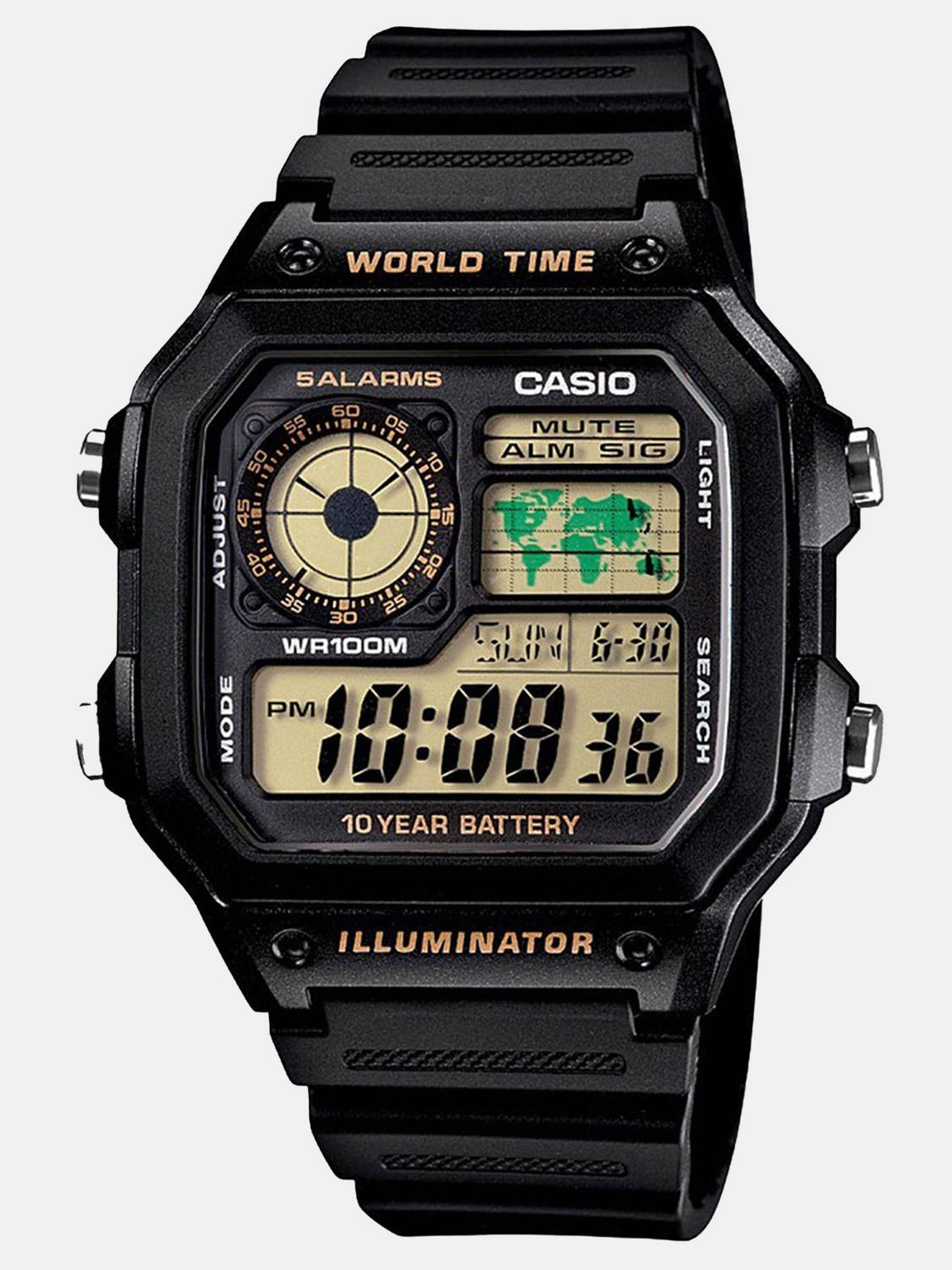 CASIO AE-1200WH-1BVDF Digital Watch - Men - Image 3