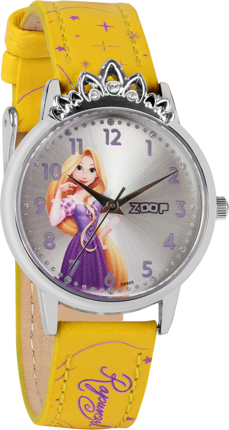 Image of Zoop From Titan Rapunzel's princess Analog Watch - For Girls 26048SL01