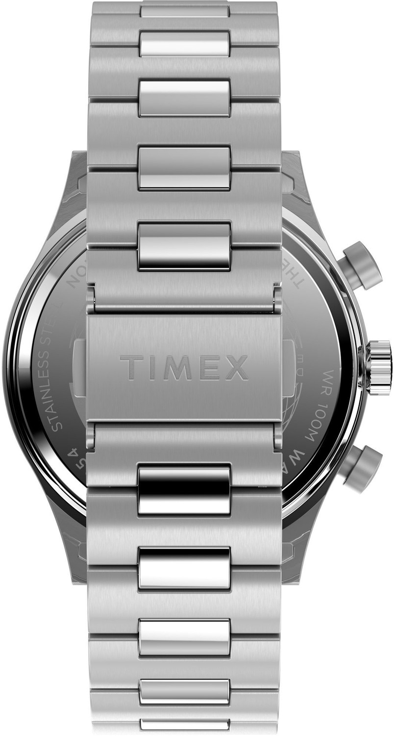 Image of TIMEX TW2W47800UJ Waterburry Round 43mm Black Dial Analog Watch - For Men