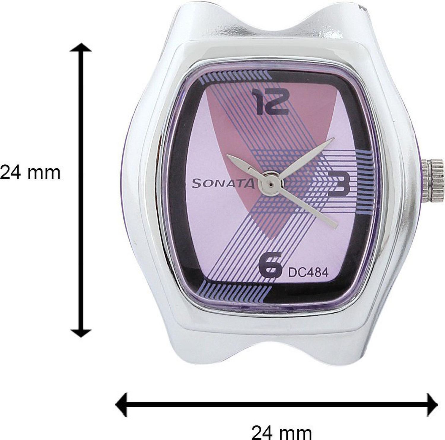 Image of SONATA NP8989PP01 SF Quartz Purple Dial Purple Plastic Strap Analog Watch - For Women