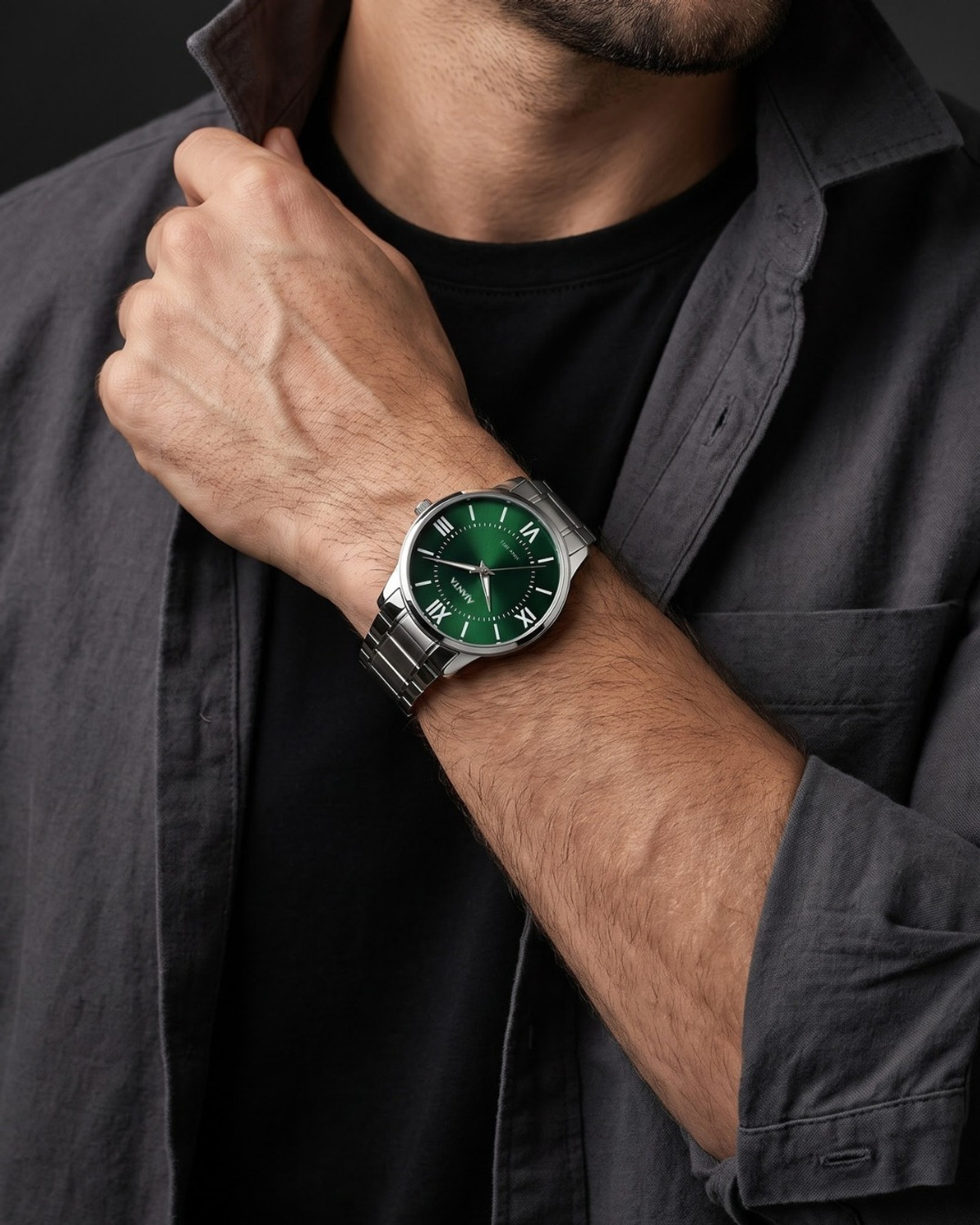Image of AJANTA QUARTZ AWC134ESG /1 Analog Watch - For Men