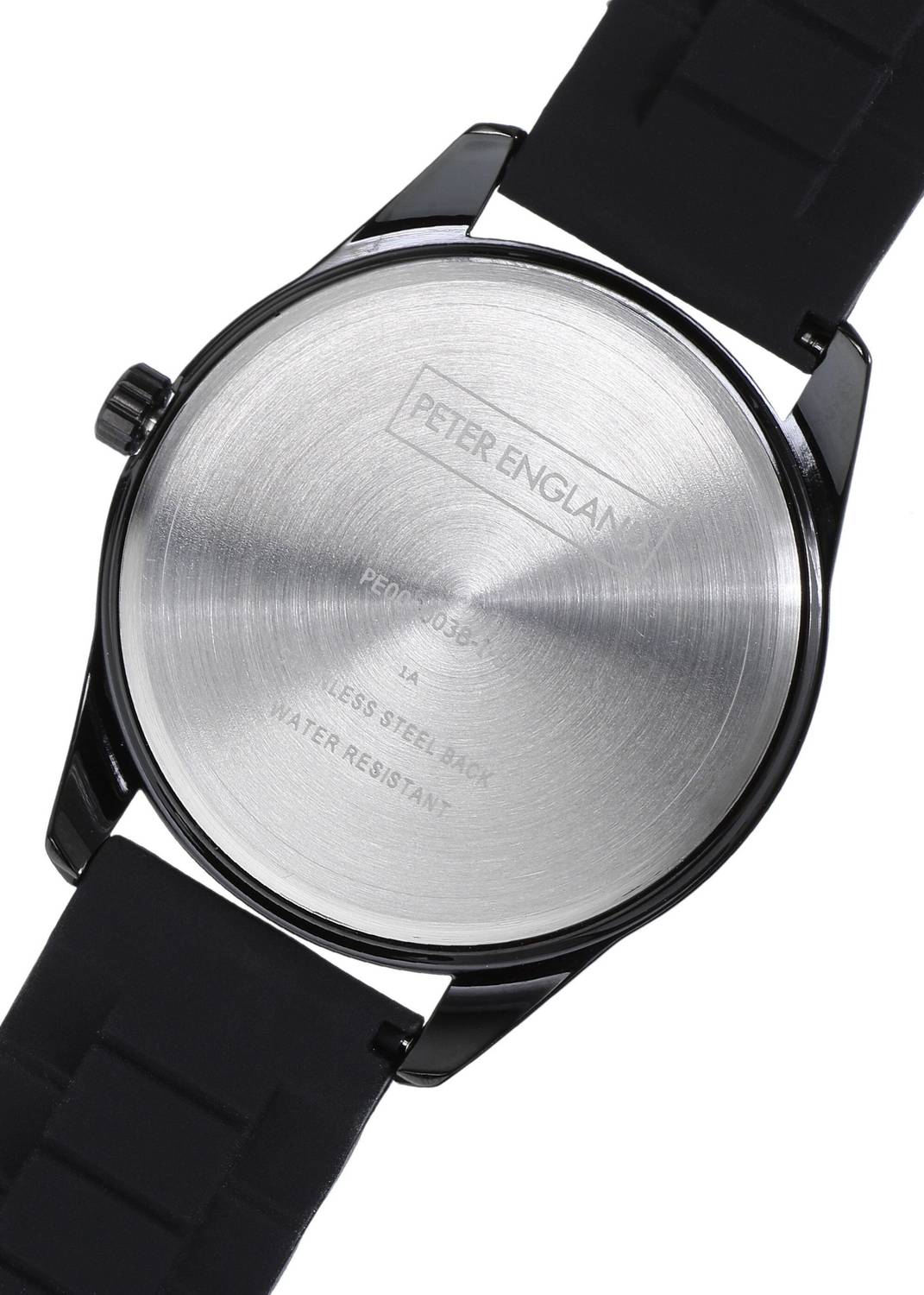 Peter England PE000003B All Black Series Men's Watch - Image 5