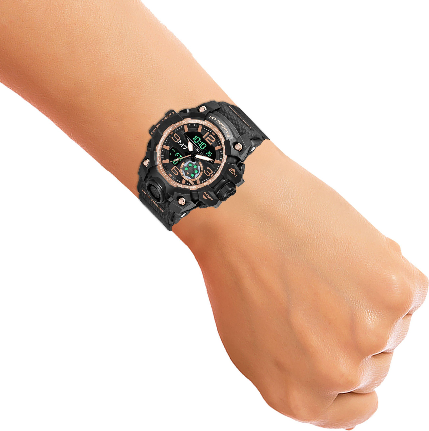Image of M7 By Metronaut M7 1509 M7 Adventure Chrono Series Analog-Digital Watch - For Men