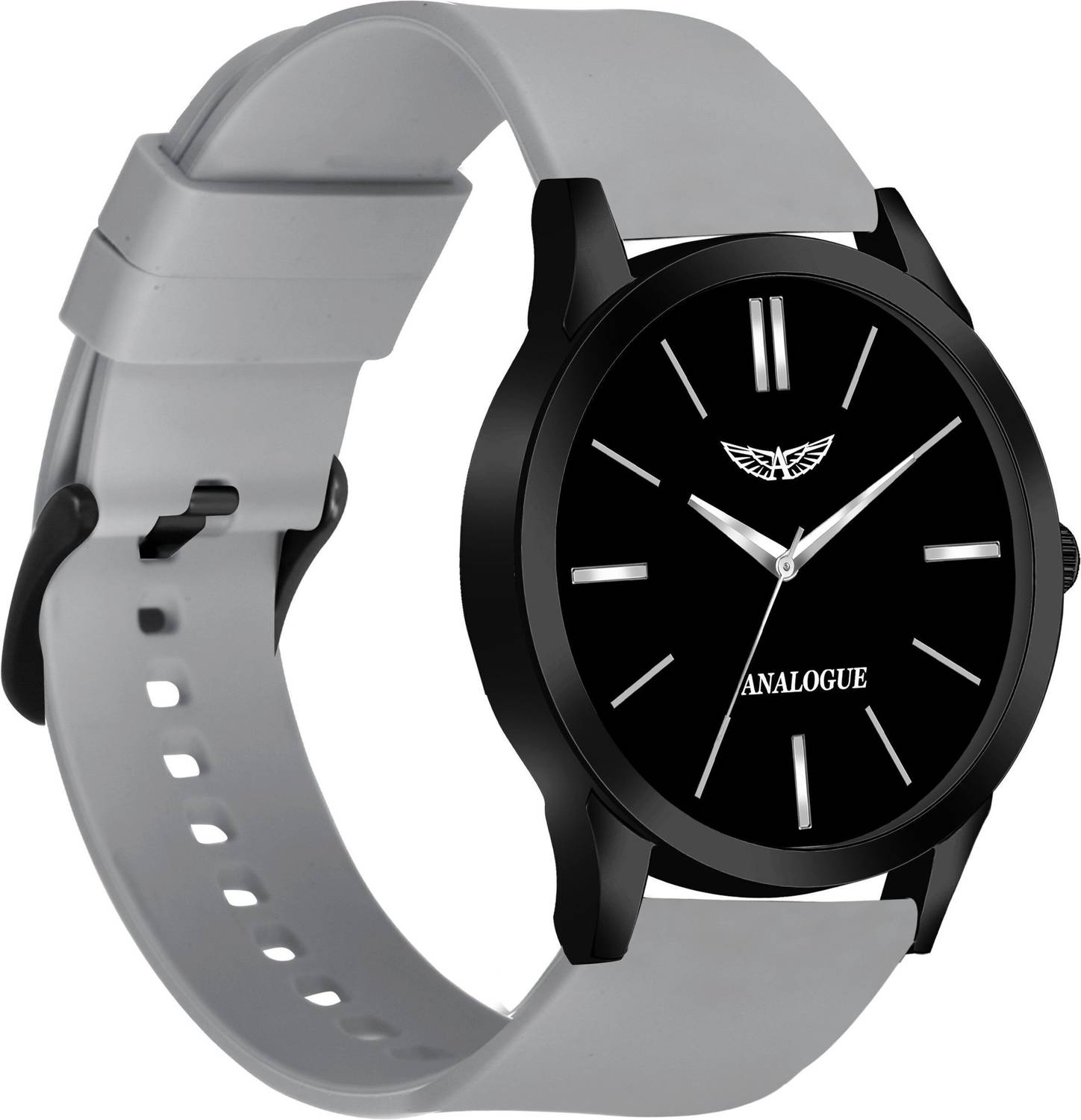 ANALOGUE Minimalist Slim Series | Smart Watch Strap | Smart Clip | Soft Silicon | Boys Minimalist Slim Series | Smart Watch Strap | Smart Clip | Soft Silicon | Boys Analog Watch  - For Men