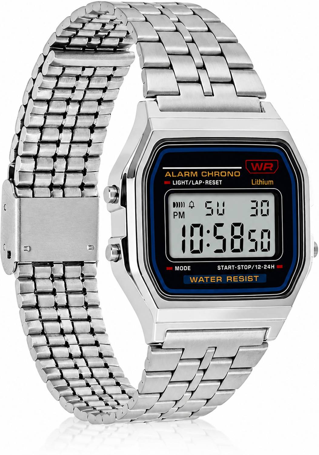 Superkraft Sport Vintage Silver Watch - Image 1
