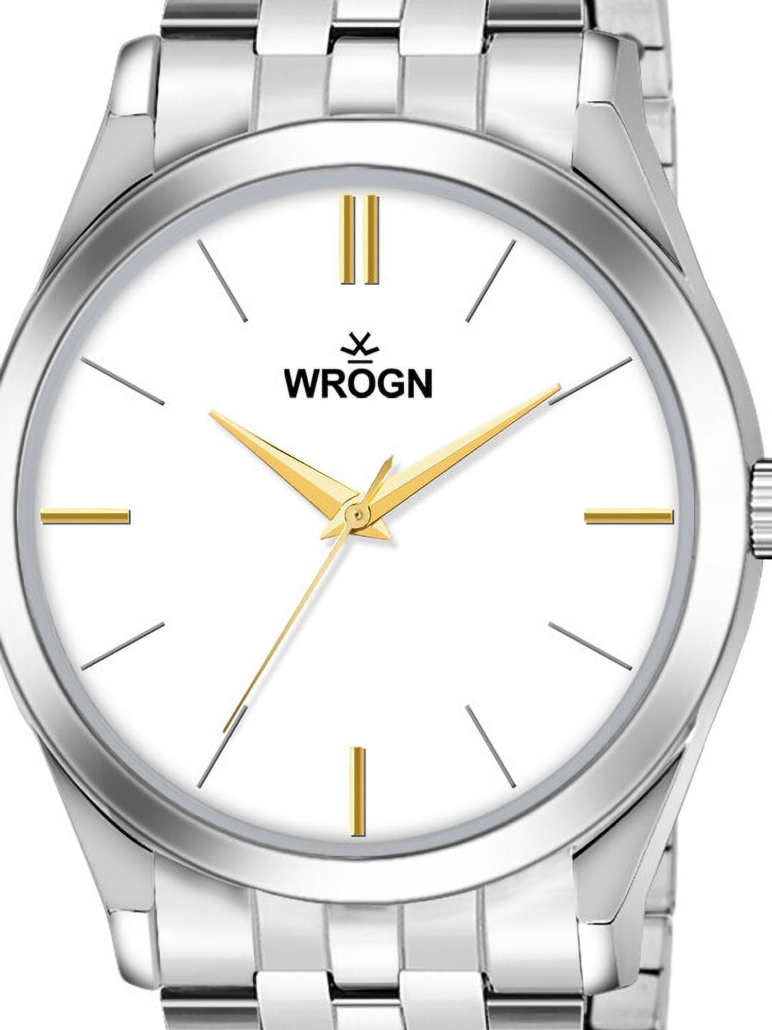 Image of WROGN Men Dial & Bracelet Style Straps Analogue Watch Analog Watch - For Men