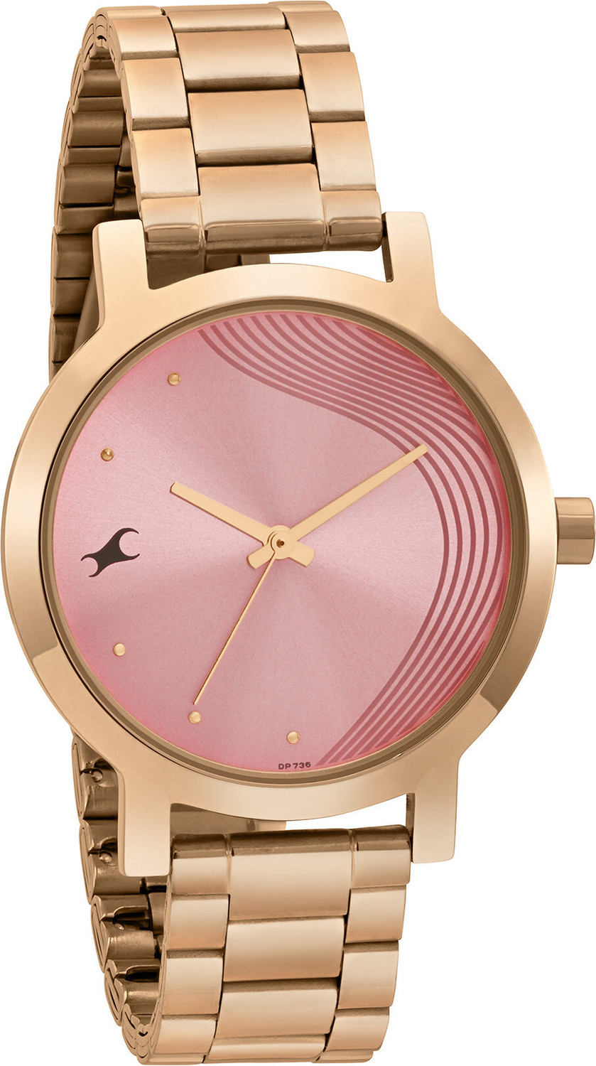 Image of Fastrack FK Exclusive Analog Watch For Girls 6222WM01 Alpha Dial Pink Analog Watch - For Women