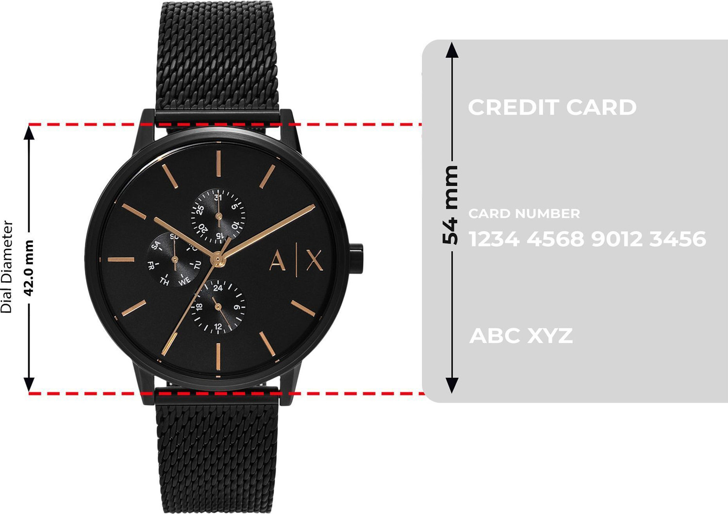 Image of A /X ARMANI EXCHANGE Analog Watch - For Men