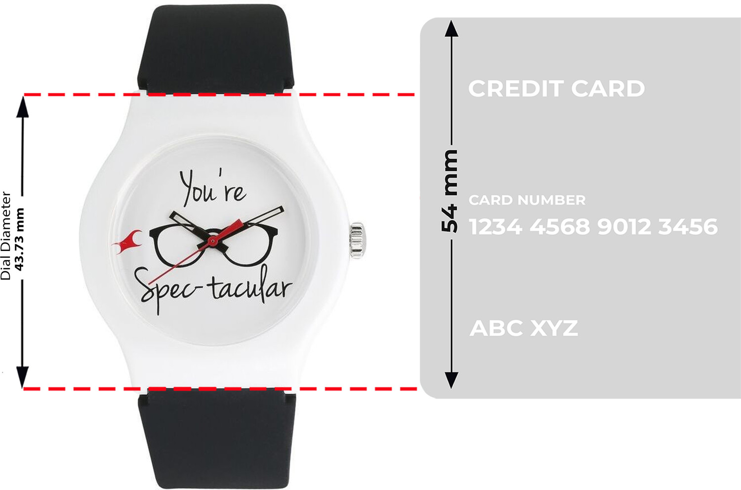 Image of Fastrack 9915PP64W Tees Valentines Analog Watch - For Men & Women