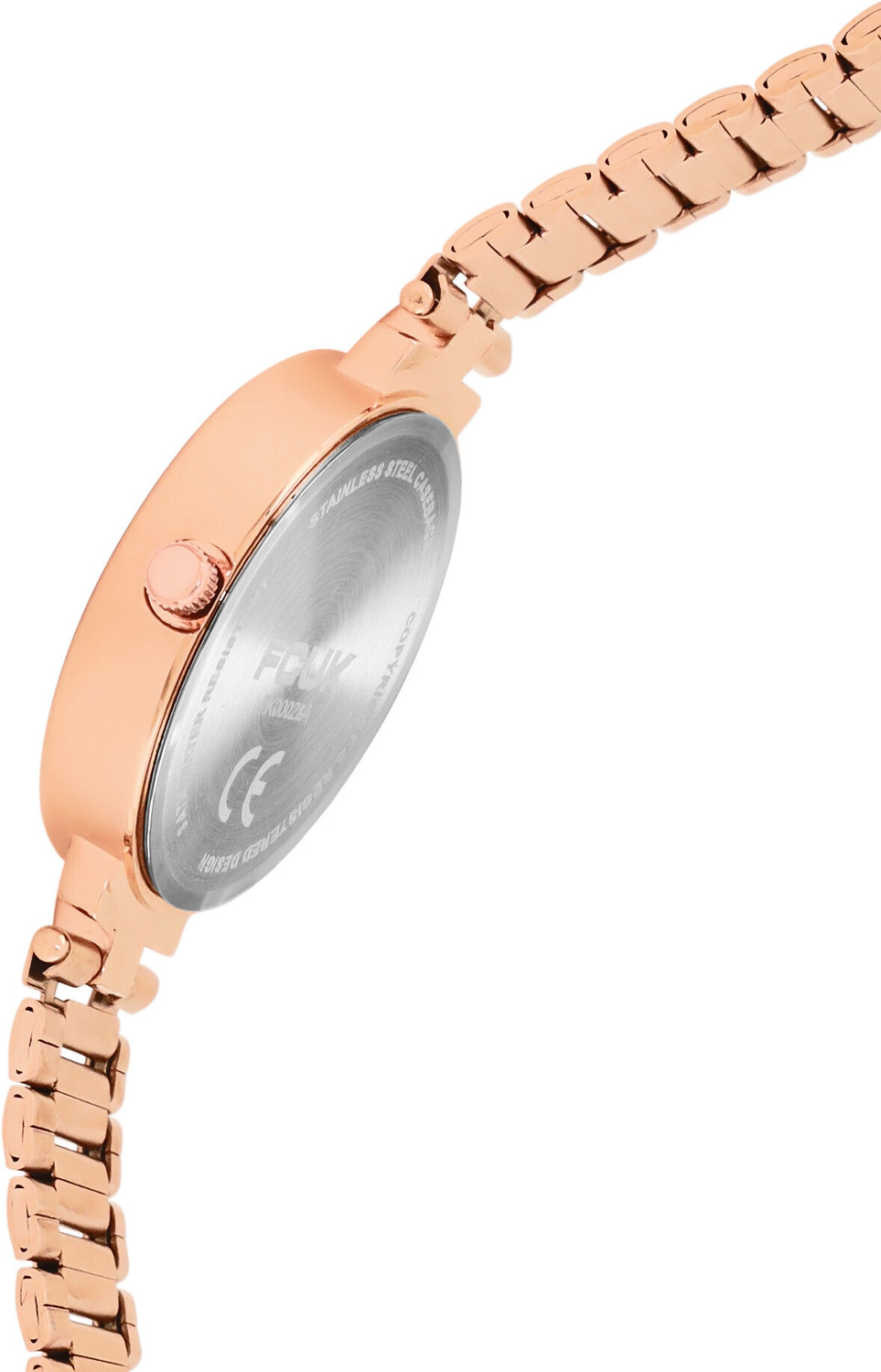 Image of FCUK Women White Dial Round FK00028A Analog Watch - For Women FK00028A