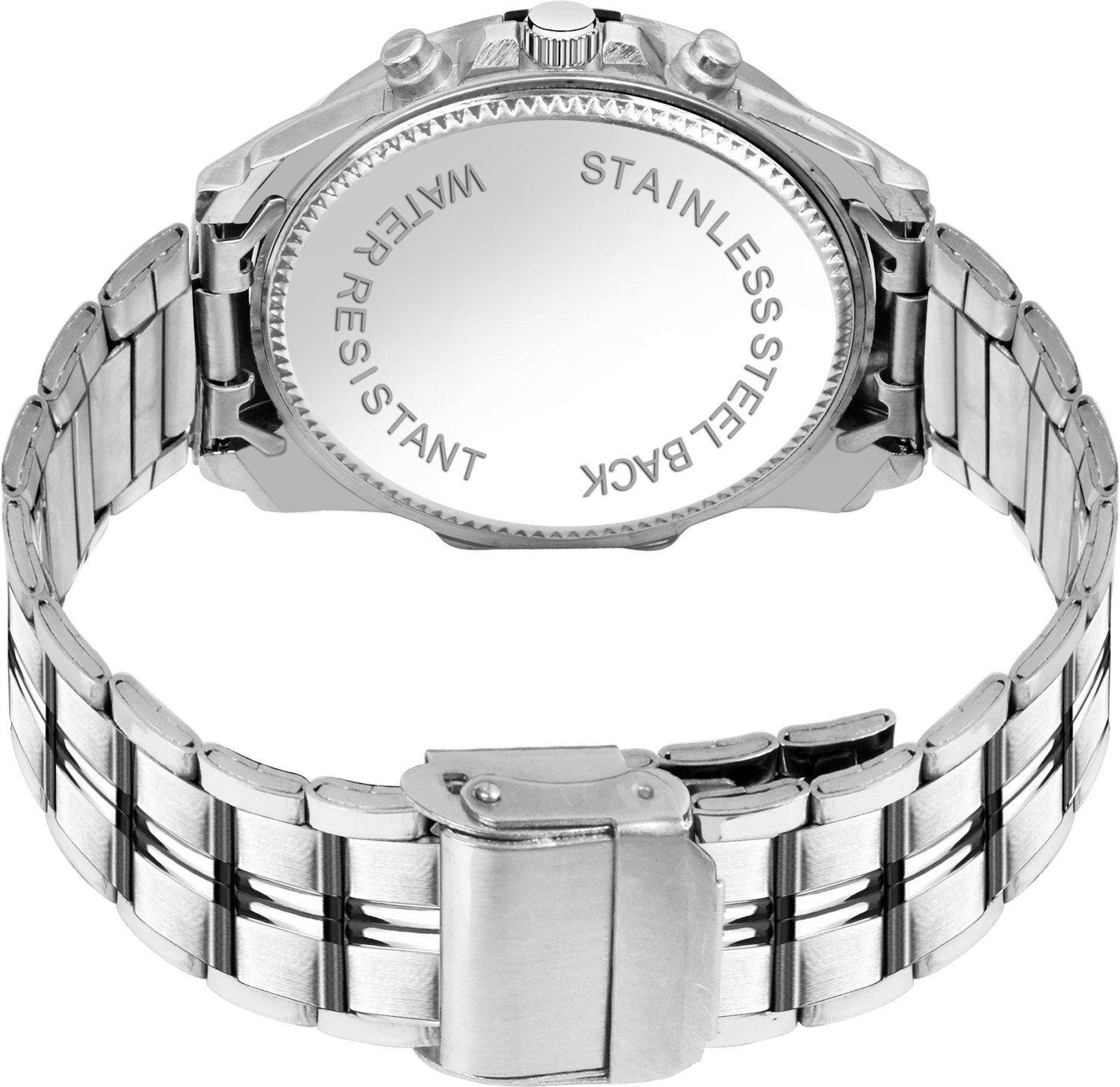 Image of Chronorex Silver Phantom Chrono Silver Phantom Chrono Multifunction DLX Analog Watch - For Men