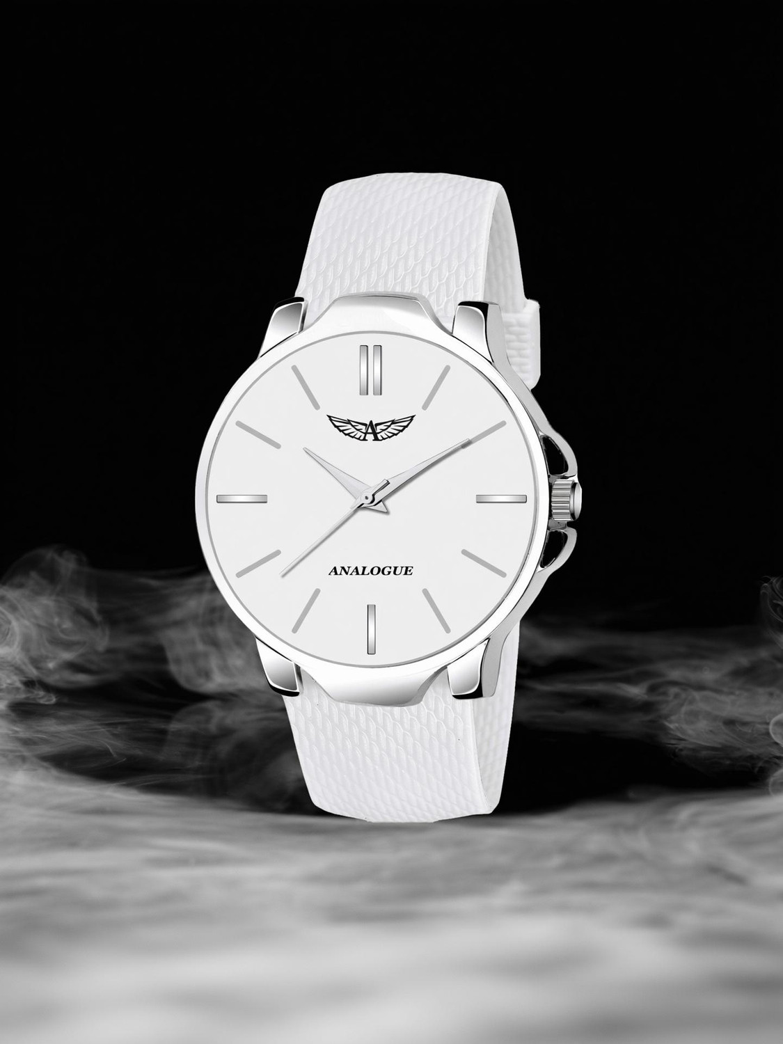 Image of ANALOGUE Slim Series | Silicon Mesh | Slim Strap | 1 Year Warranty | Boys Slim Series | Silicon Mesh | Slim Strap | 1 Year Warranty | Boys Analog Watch - For Men