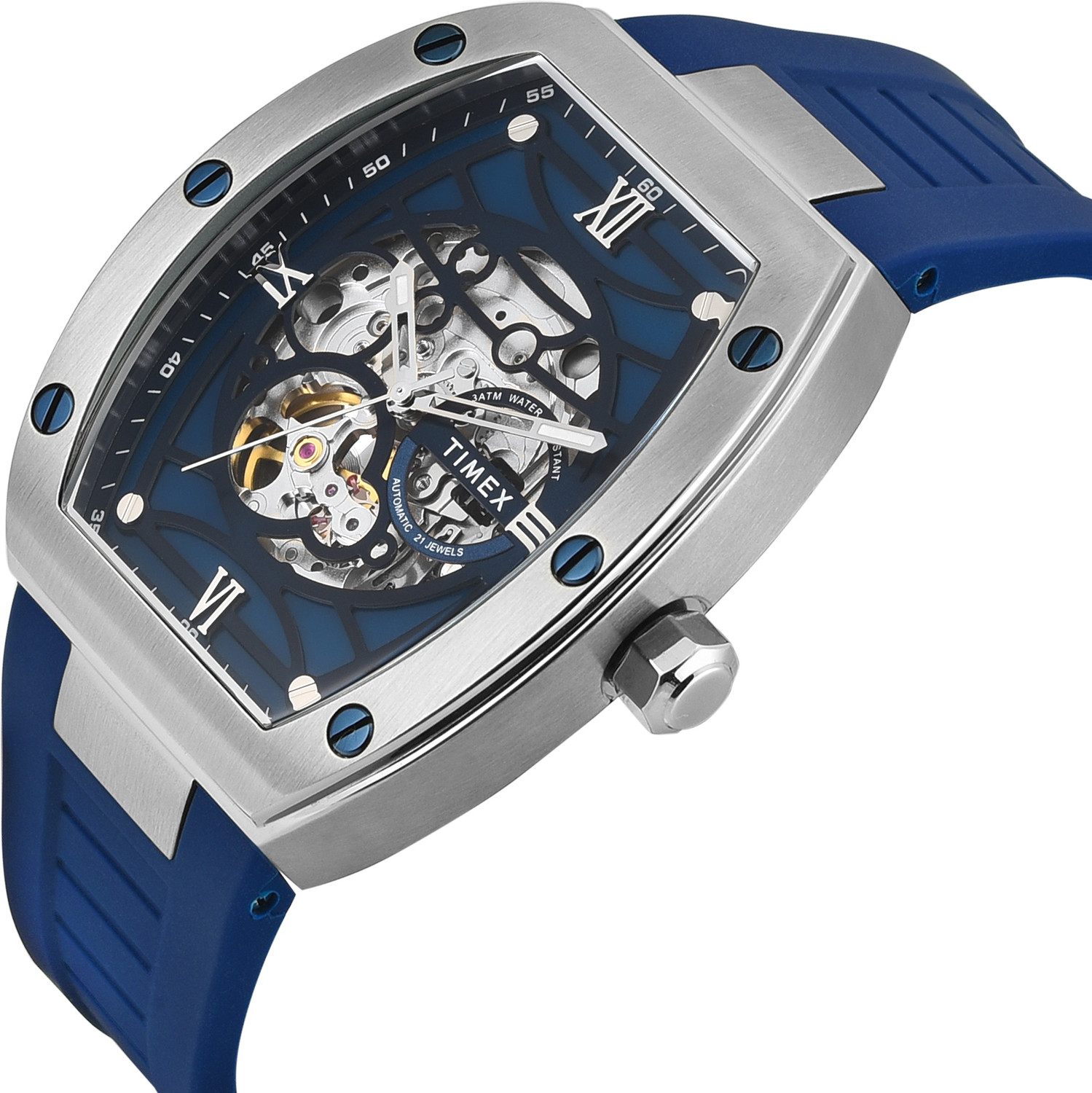 Image of TIMEX Automatic, Blue Dial Analog Watch - For Men