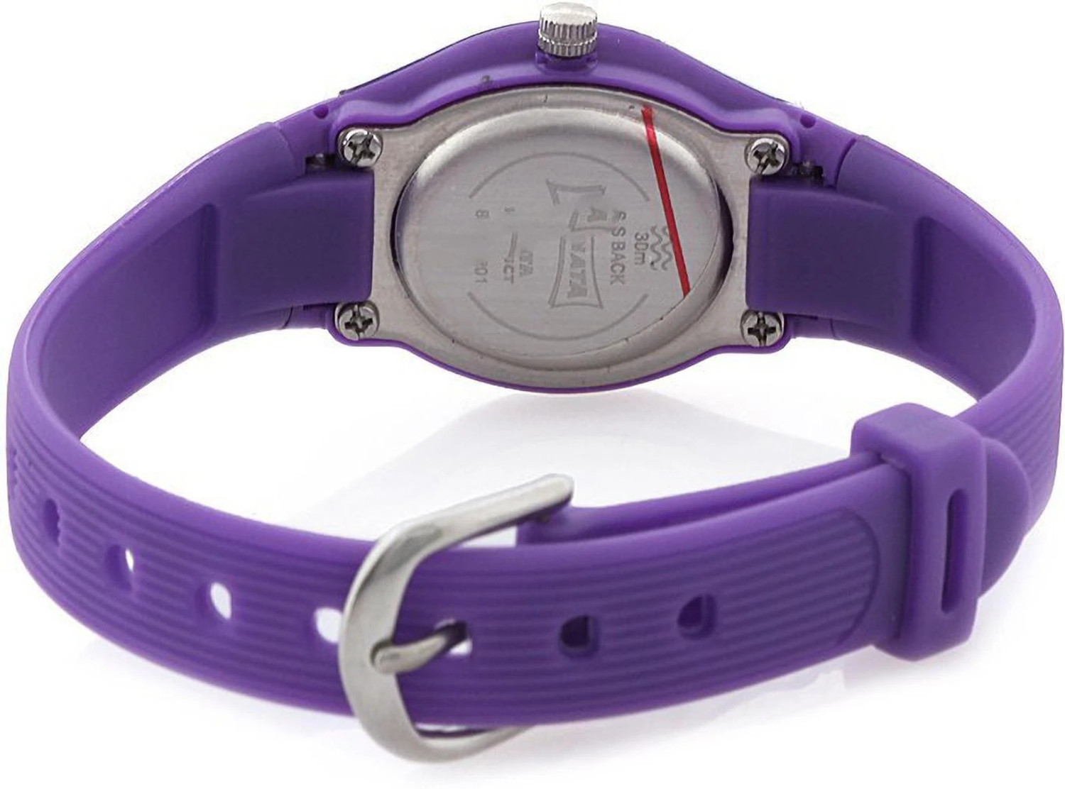 Image of SONATA NP8989PP01 SF Quartz Purple Dial Purple Plastic Strap Analog Watch - For Women