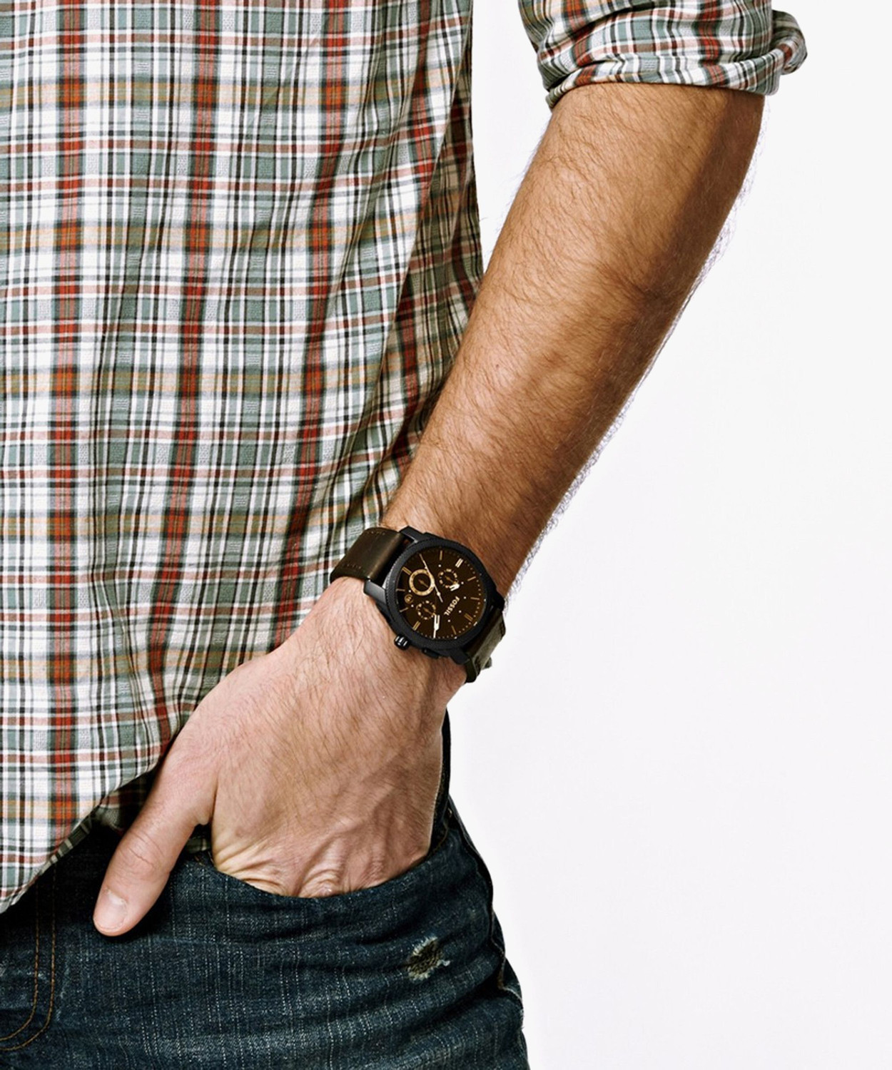 Image of FOSSIL MACHINE Analog Watch - For Men