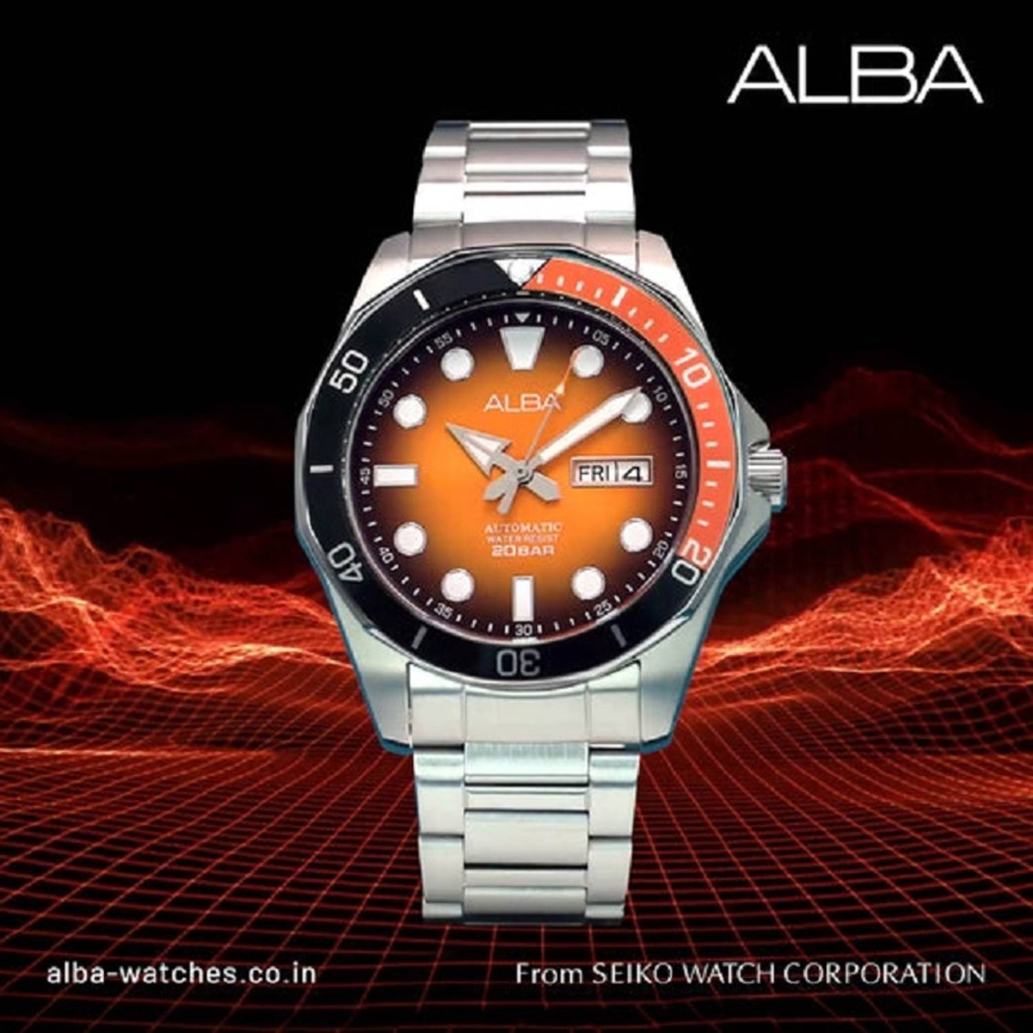 ALBA AL4547X1 Mechanical Analog Watch - Men - Image 5