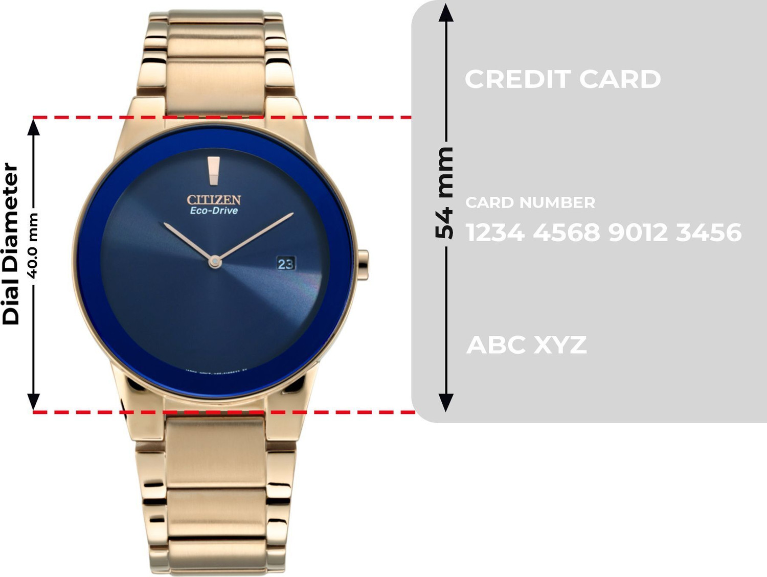 Image of Citizen Eco-Drive Men's Watch - AU1066-80L Analog Watch - For Men AU1066-80L