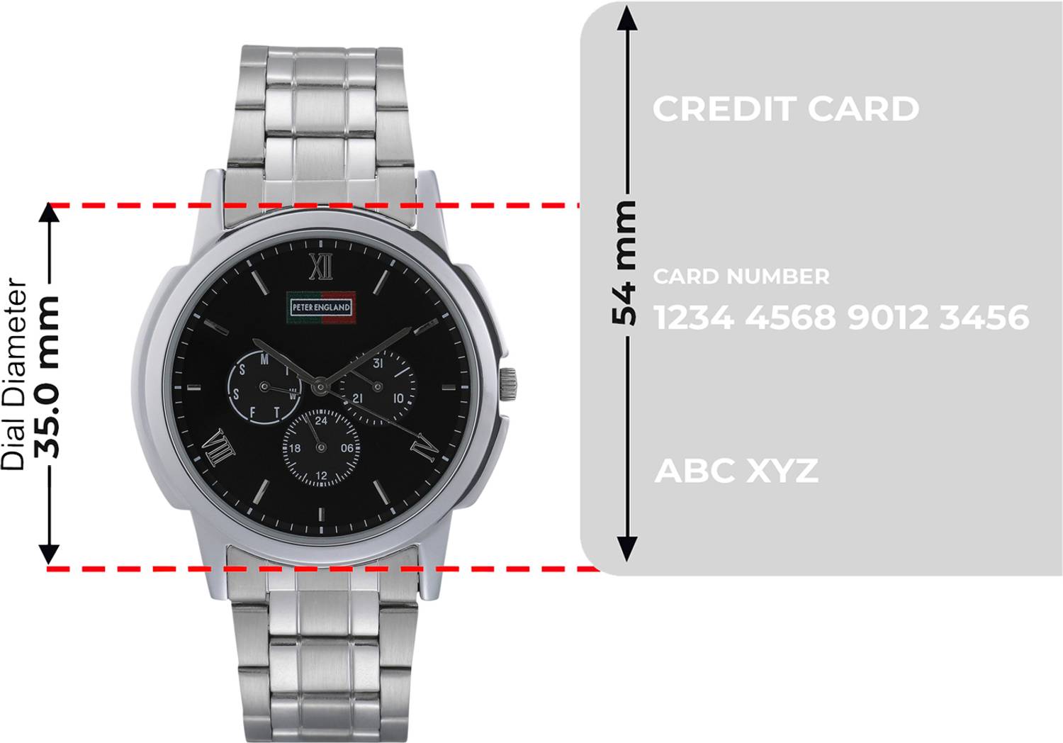 PETER ENGLAND PE000017A Analog Watch - Men - Image 4