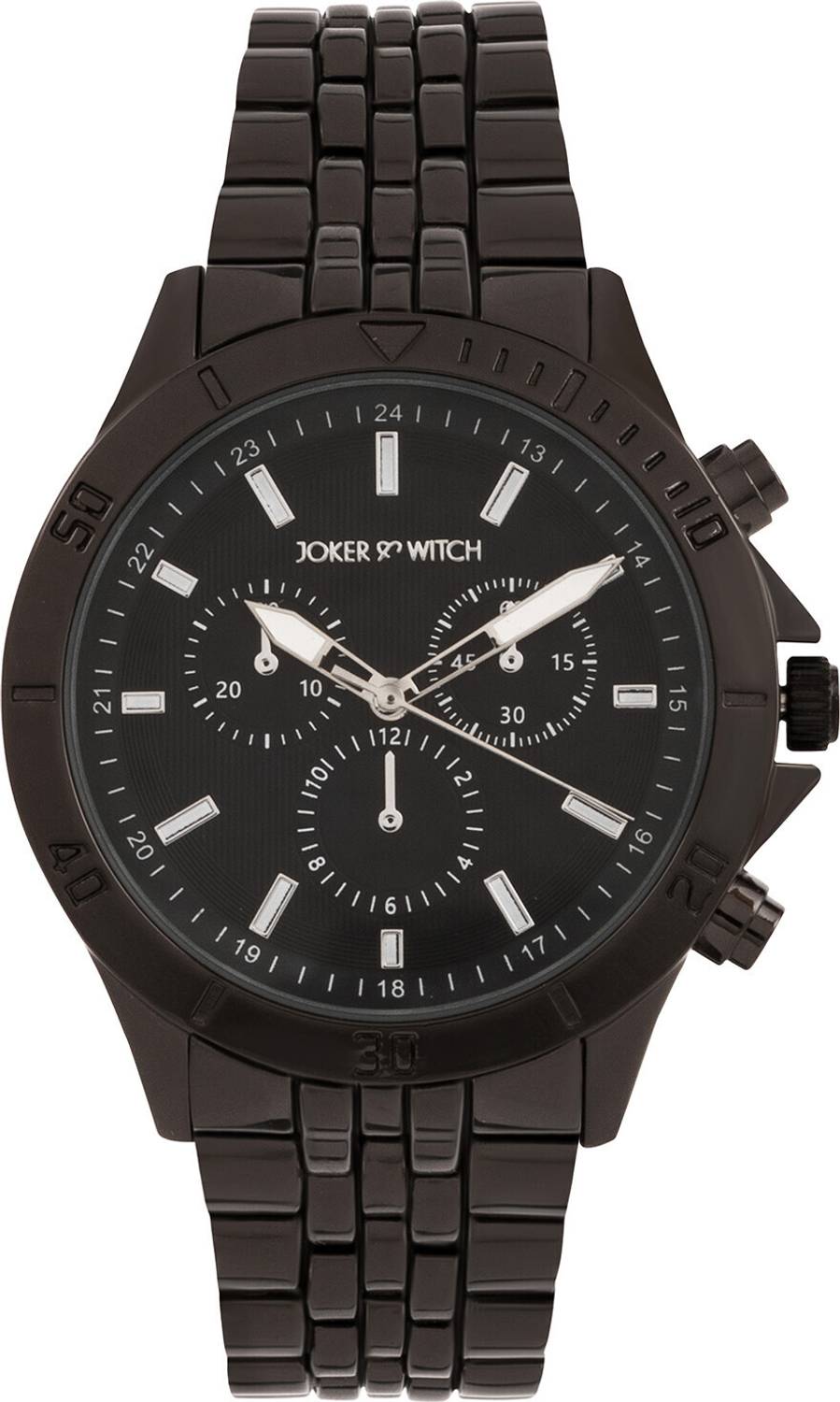 Joker & Witch AIRE All Black PU Strap Watch - Men - Image 3