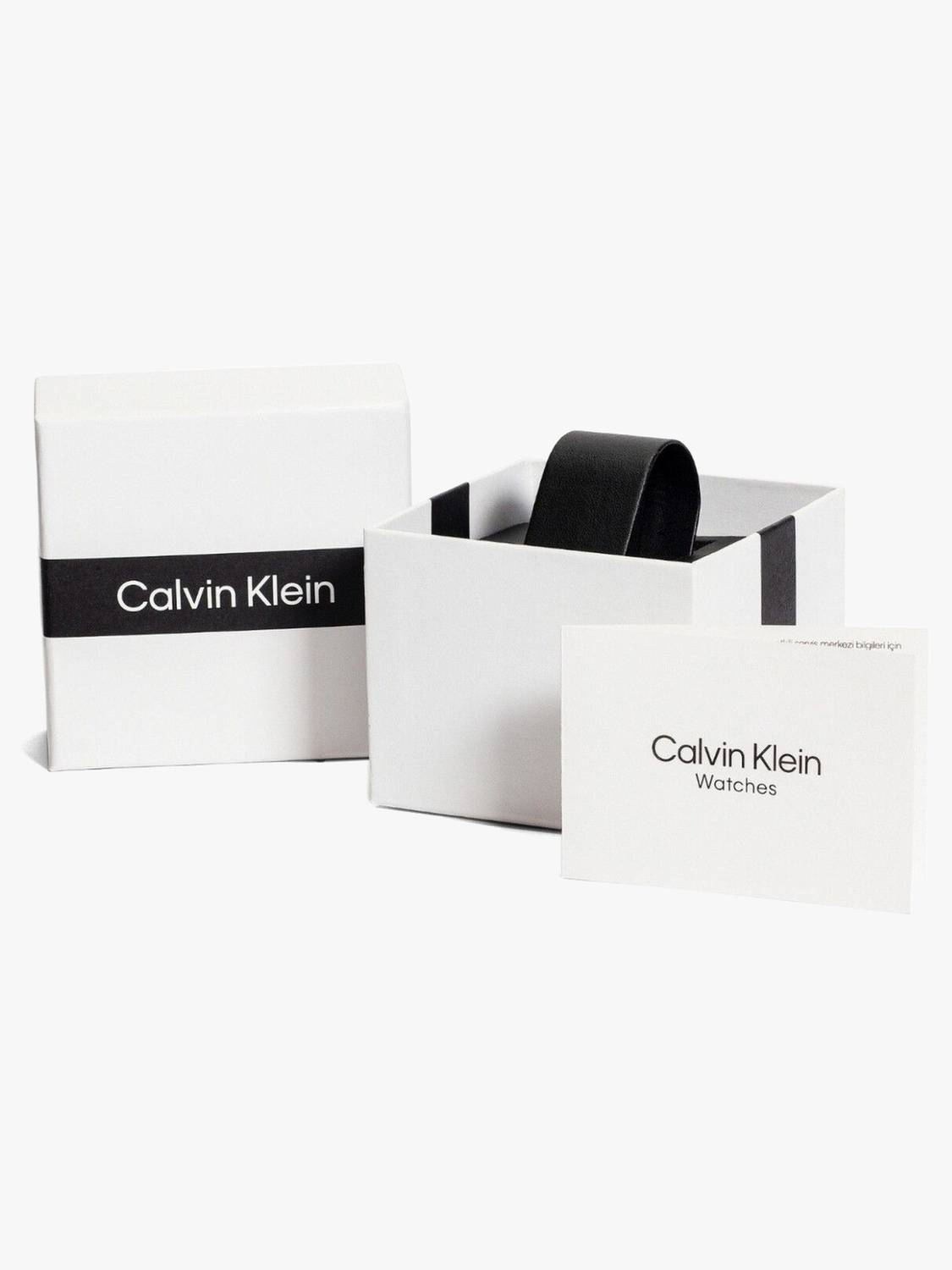 Calvin Klein Men's Tailored Quartz Silver Dial Watch 25200553 - Image 5