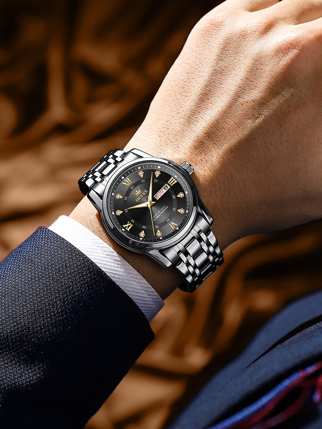 Image of OLEVS Analog Watch - For Men