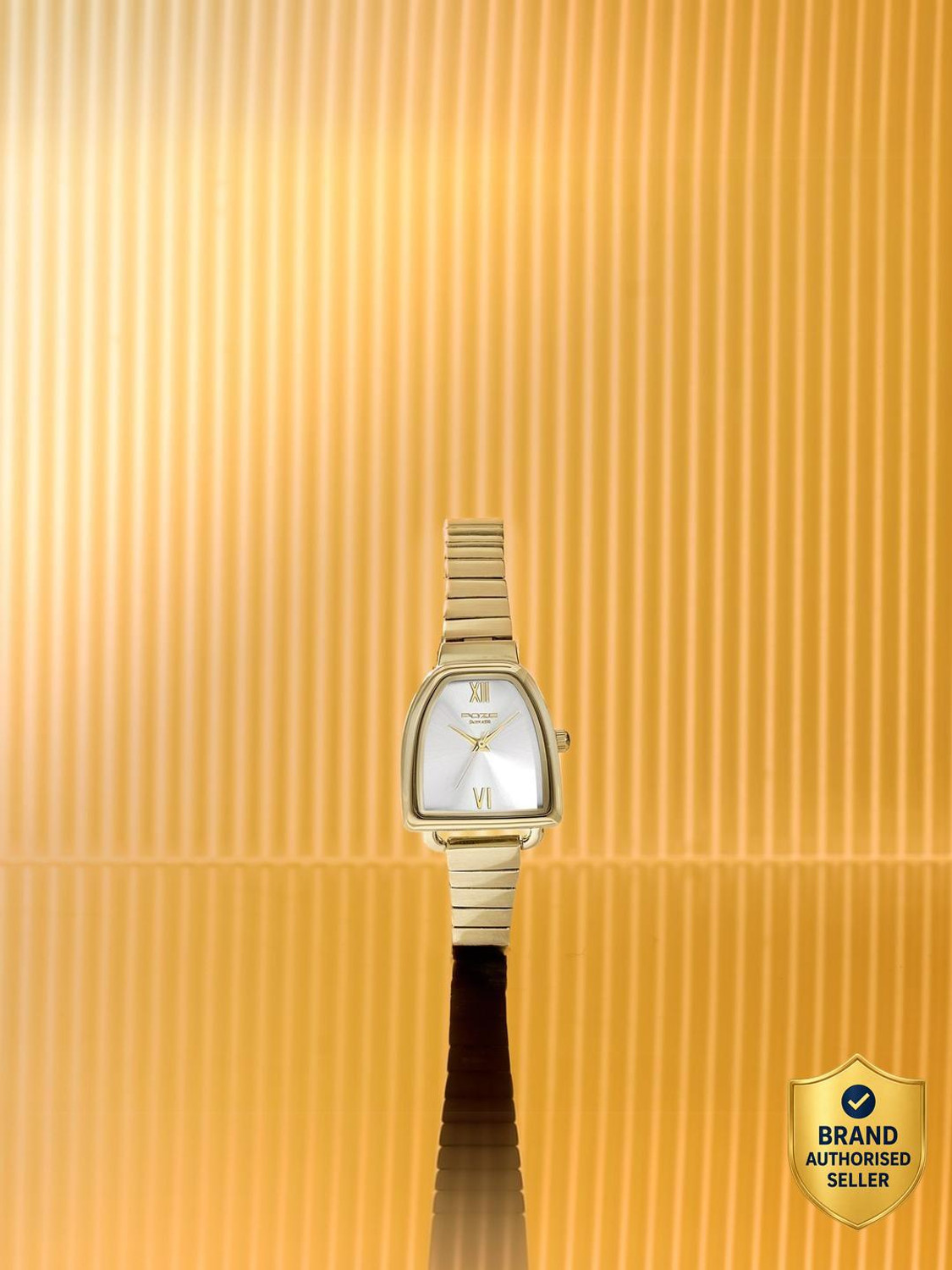Image of SONATA Poze 7 Sonata Poze 7 Silver Dial IPG Alloy strap Strap Analog Watch - For Women