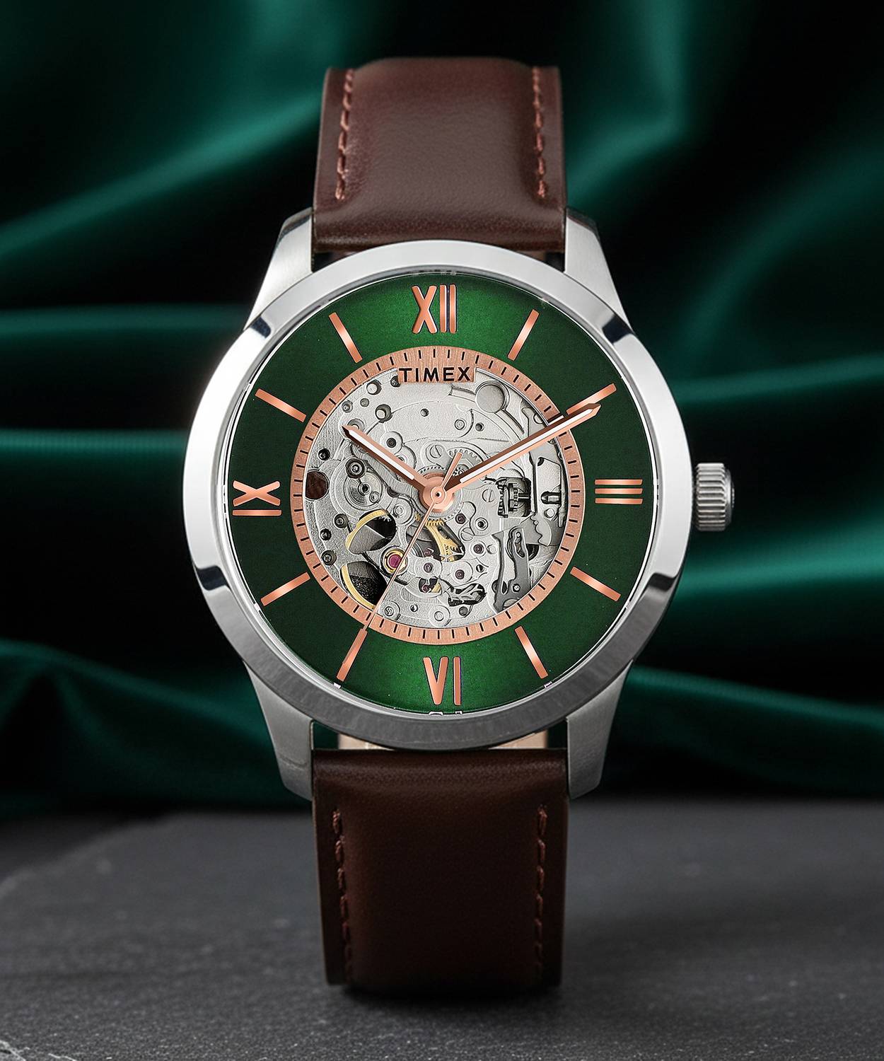 TIMEX TWEG208SMU06 Green Dial Men's Watch - Image 2
