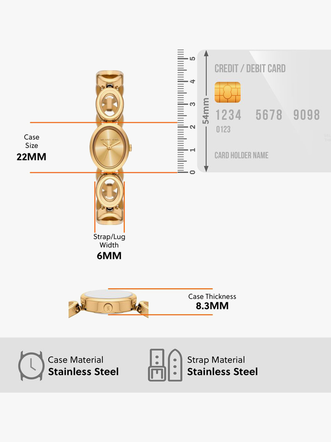 Image of MICHAEL KORS Maude Maude Analog Watch - For Women