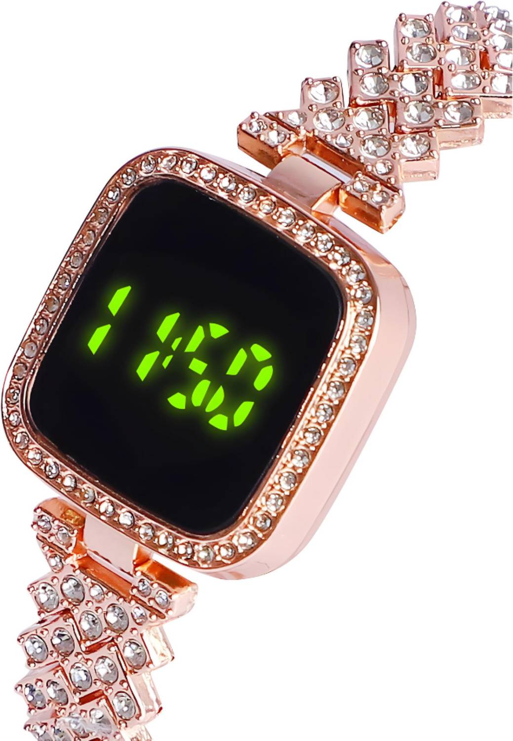 ALNA-TURA Rose Gold Bracelet Watch For Girls & Women DIGITAL-WOMEN & GIRLS LED WATCH Digital Watch - For Girls
