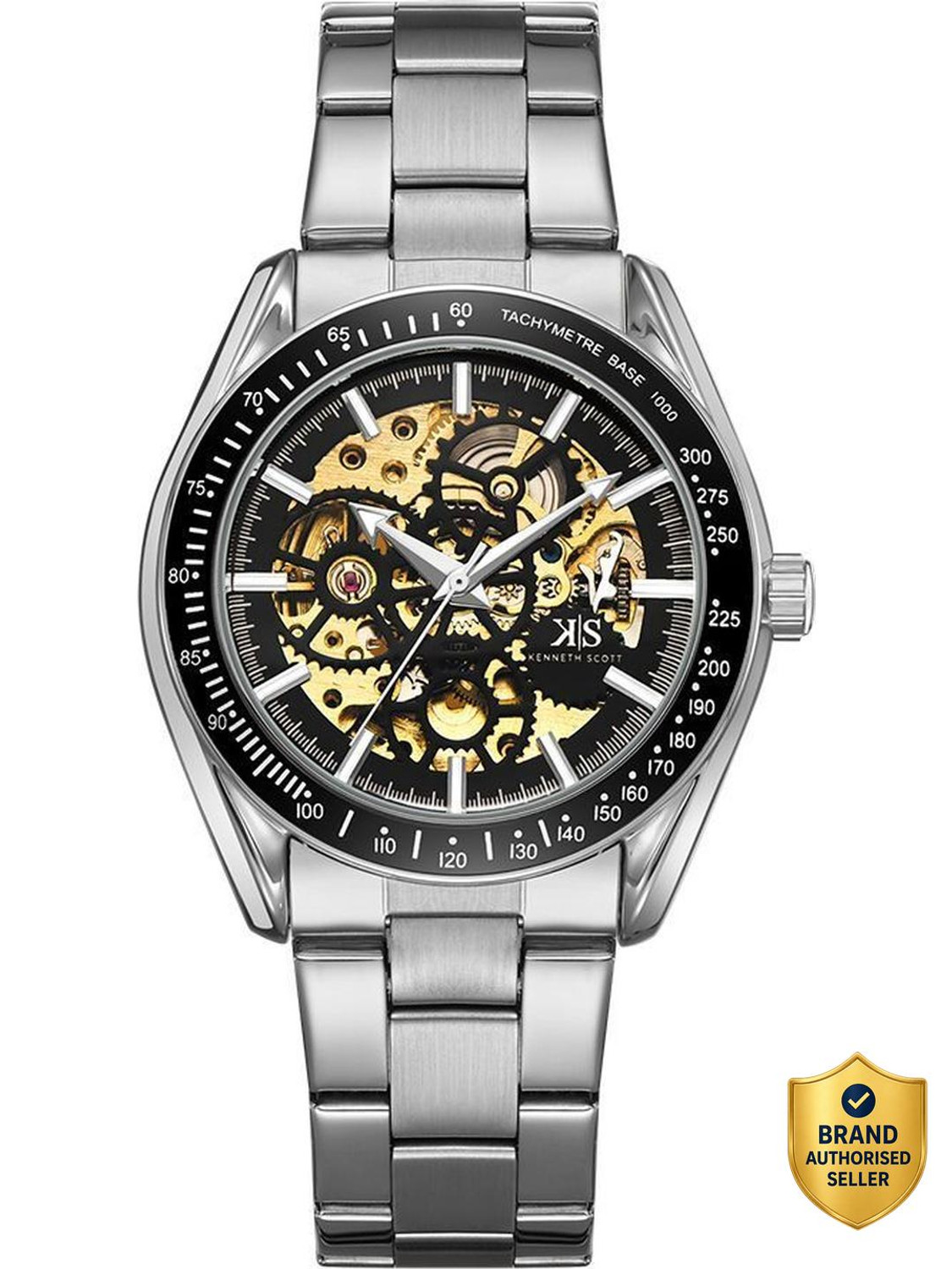 Image of Kenneth Scott Kenneth Scott Kenneth Scott Mechanical Analog Watch - For Men