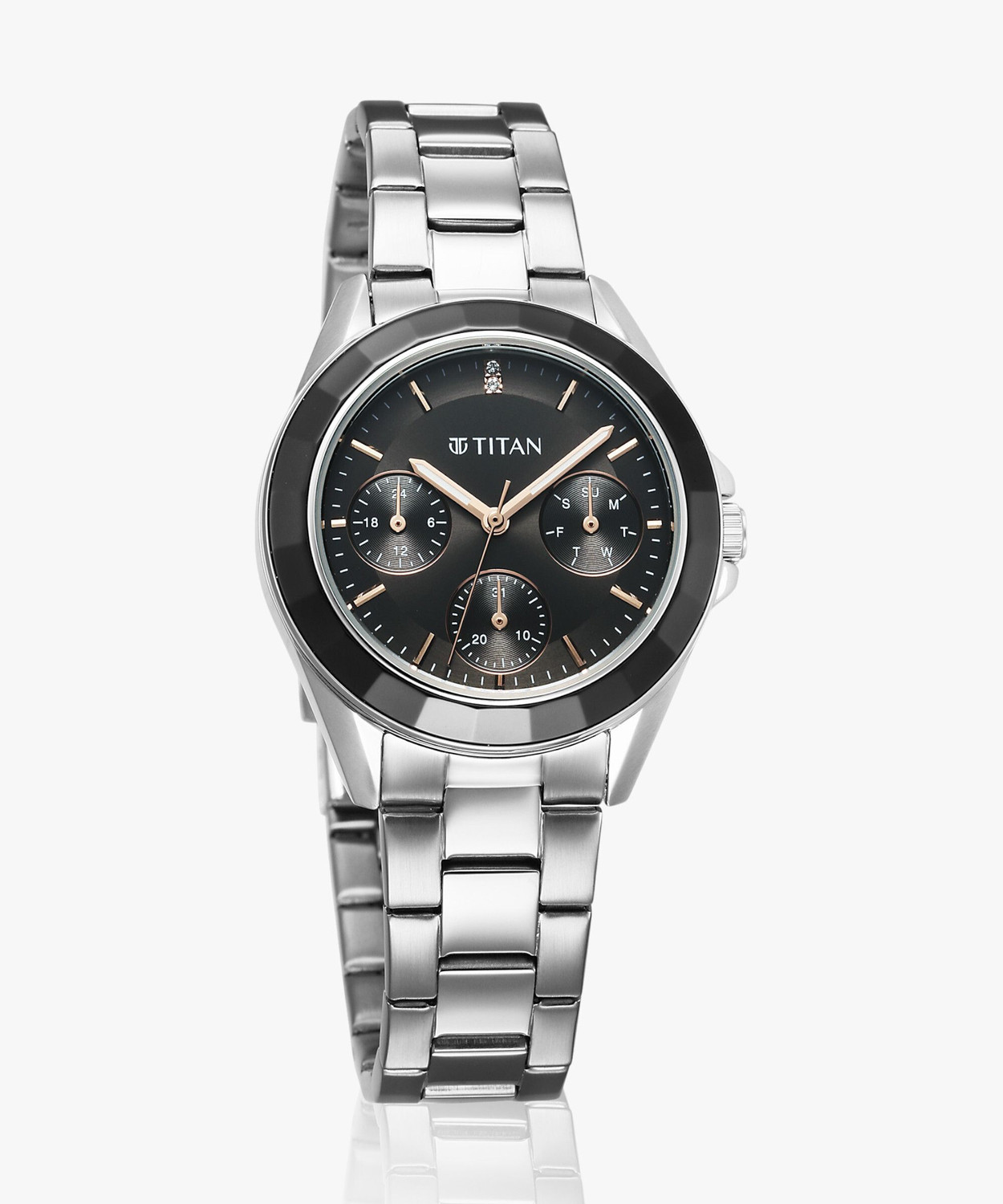 Image of Titan Purple Purple Titan Glamour Analog Watch - For Women
