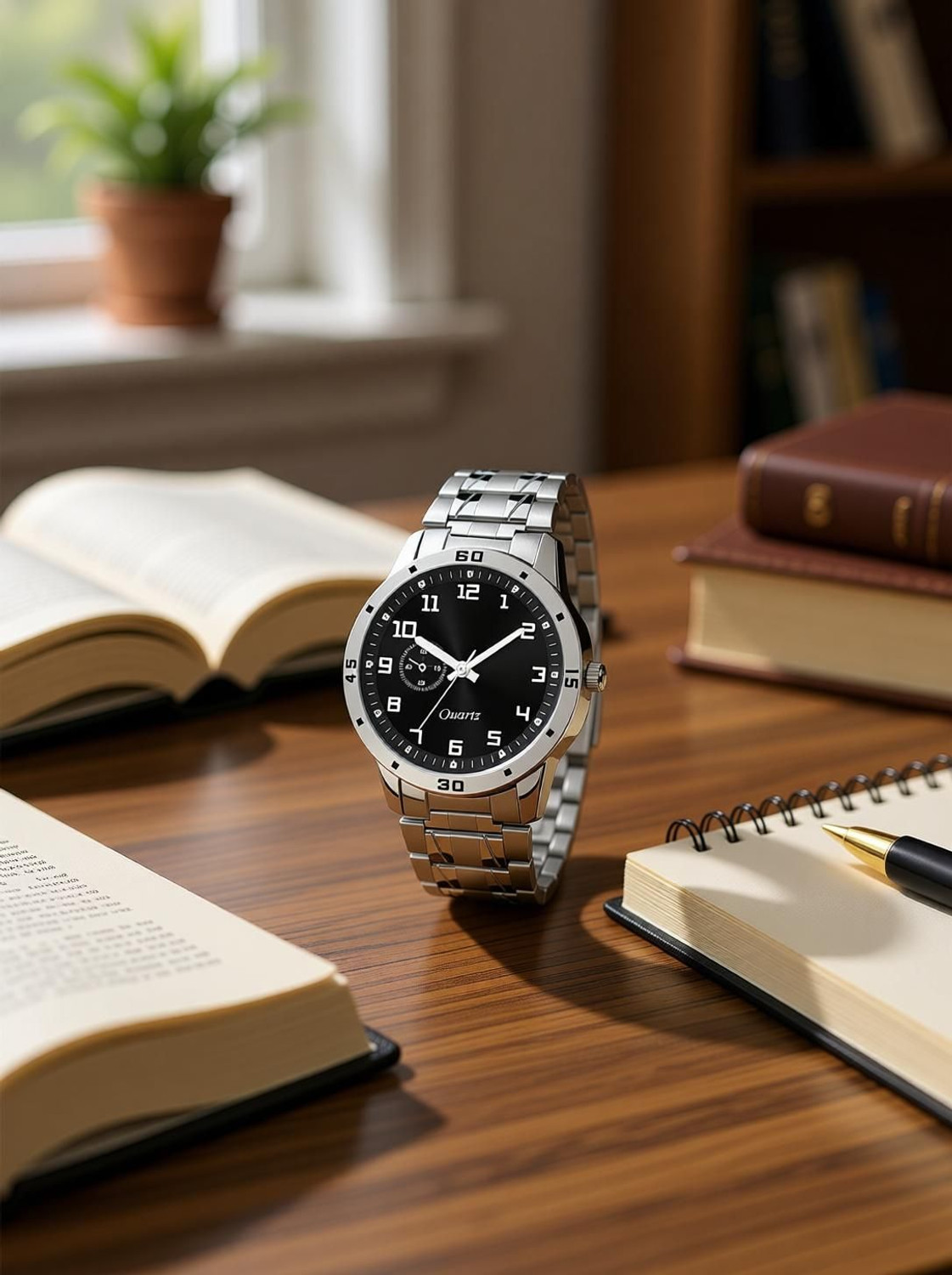 Image of just like Steel watch Stylish Stainless Steel Strap Analog Watch Analog Watch - For Boys