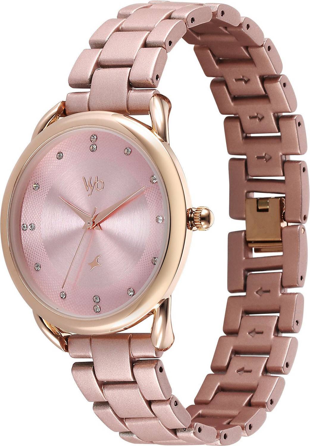 Fastrack Vyb Charmer Pink Women's Watch - Image 4