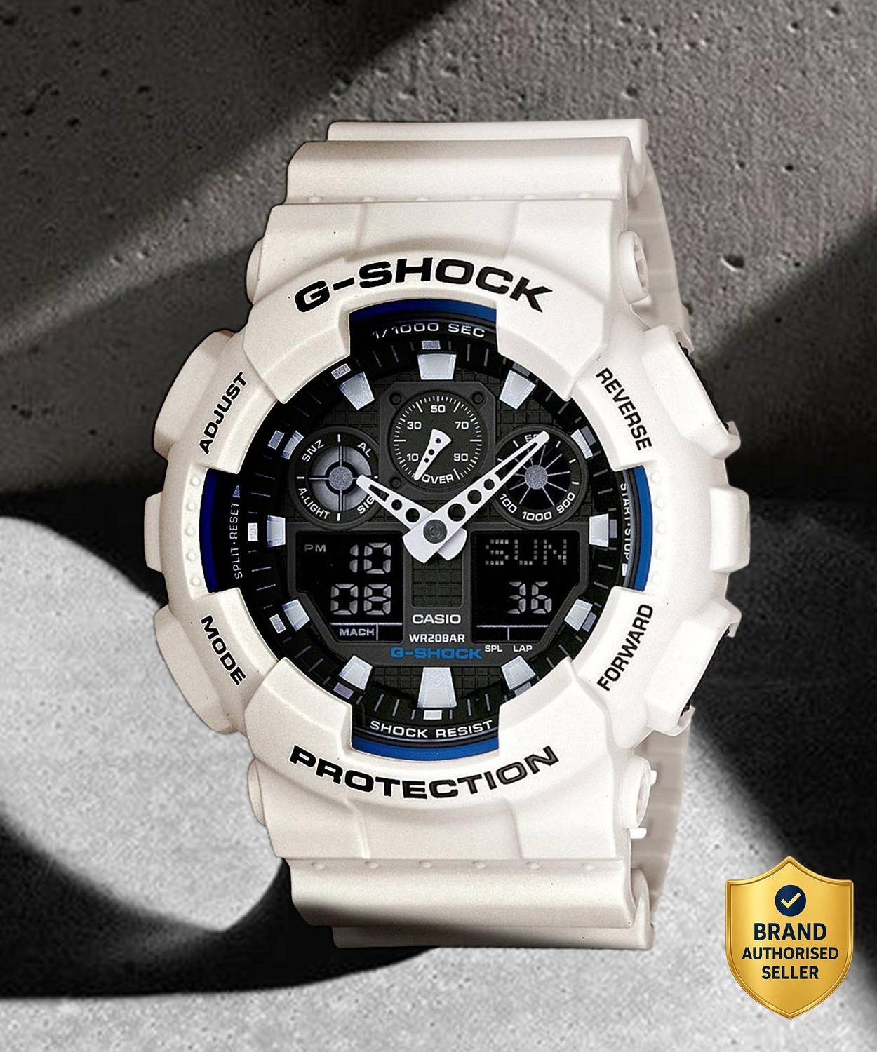 GA-100B　　ジーショック CASIO GA-100B-7ADR G-Shock ( GA-100B-7ADR ) Analog-Digital Watch
