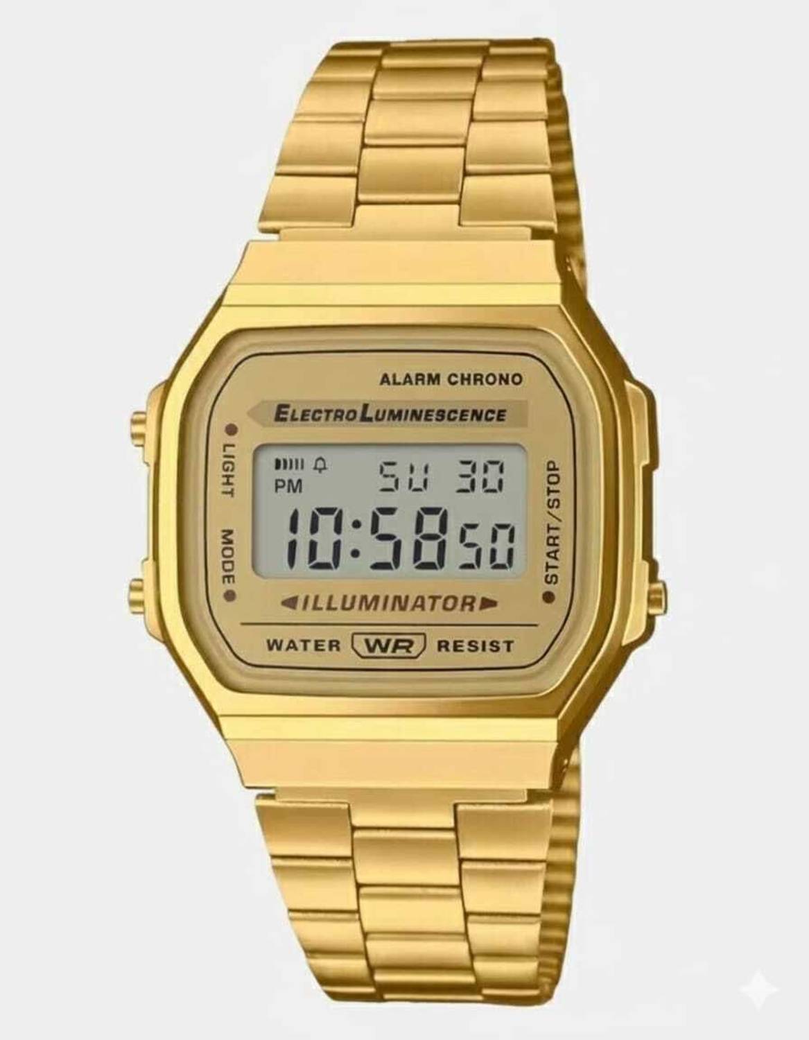 Wonderloom Vintage Men Quartz Gold Dial Digital Alarm Chrono Illuminator Water Resistant W3 Digital Watch - For Men & Women deal from flipkart Wonderloom Vintage Men Quartz Gold Dial Digital Alarm Chrono Illuminator Water Resistant W3 Digital Watch - For Men & Women deal from flipkart