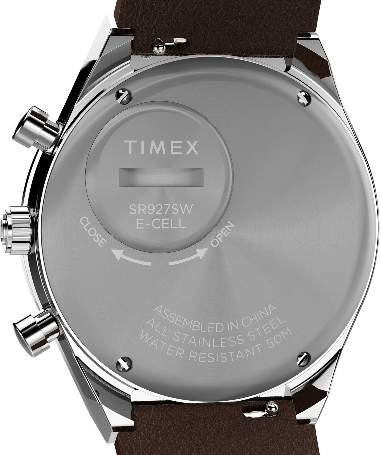 Image of TIMEX TWEG26409 Q Round 42mm Rose Gold Dial Analog Watch - For Men