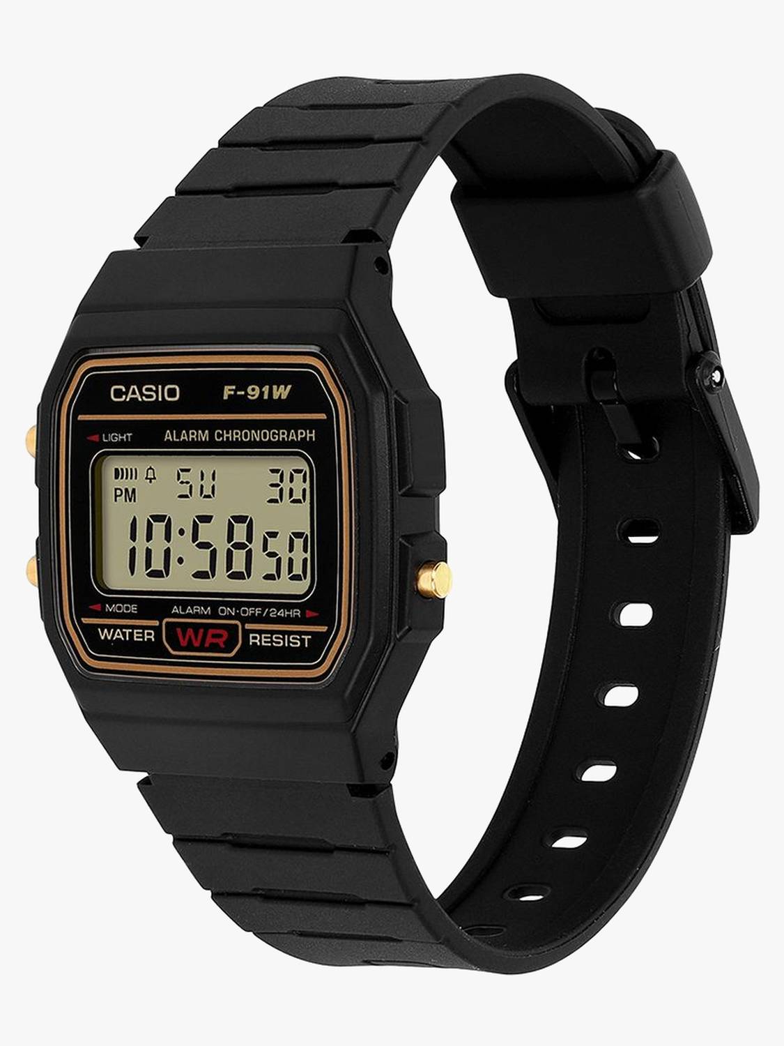 CASIO-MENS-RESIN CASIO F-91WG-9QDF Digital Watch - Image 2