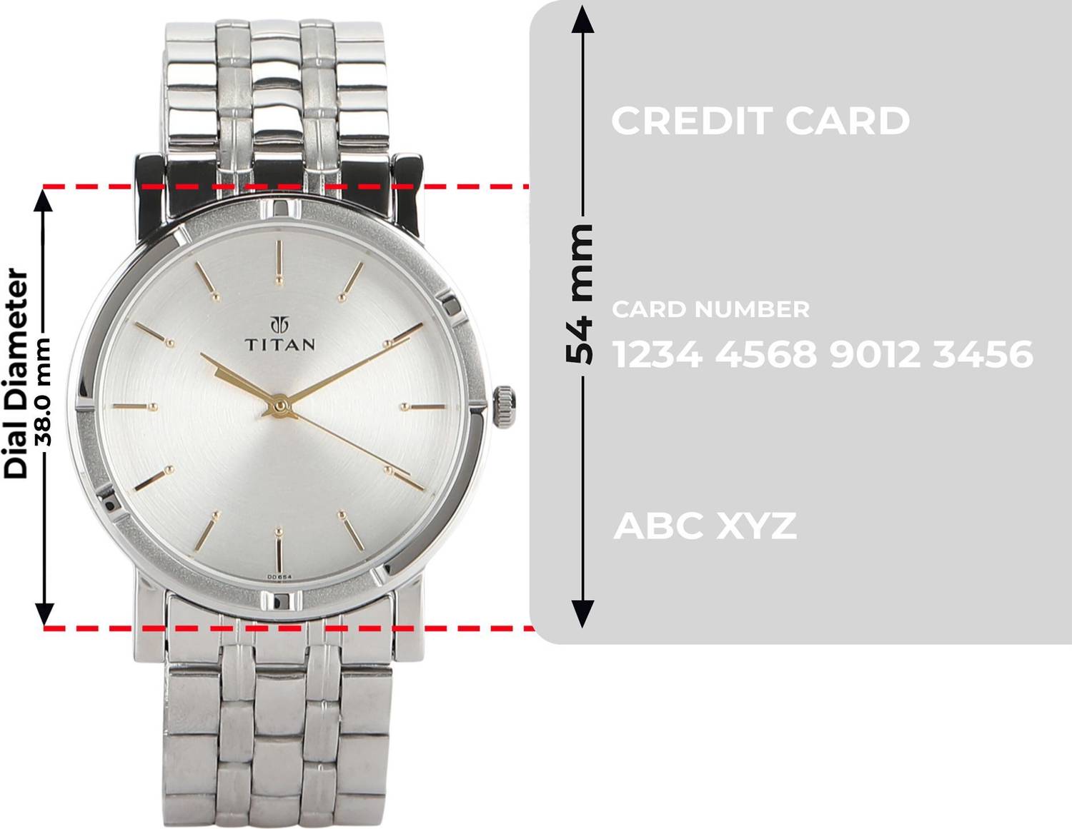 Titan Karishma Silver Dial Men's Watch - Image 4