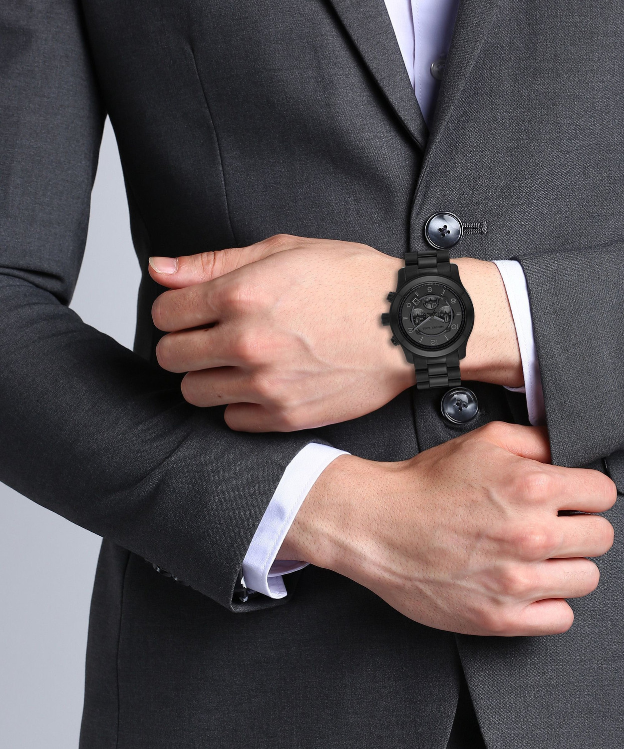 Image of MICHAEL KORS Runway Runway Analog Watch - For Men