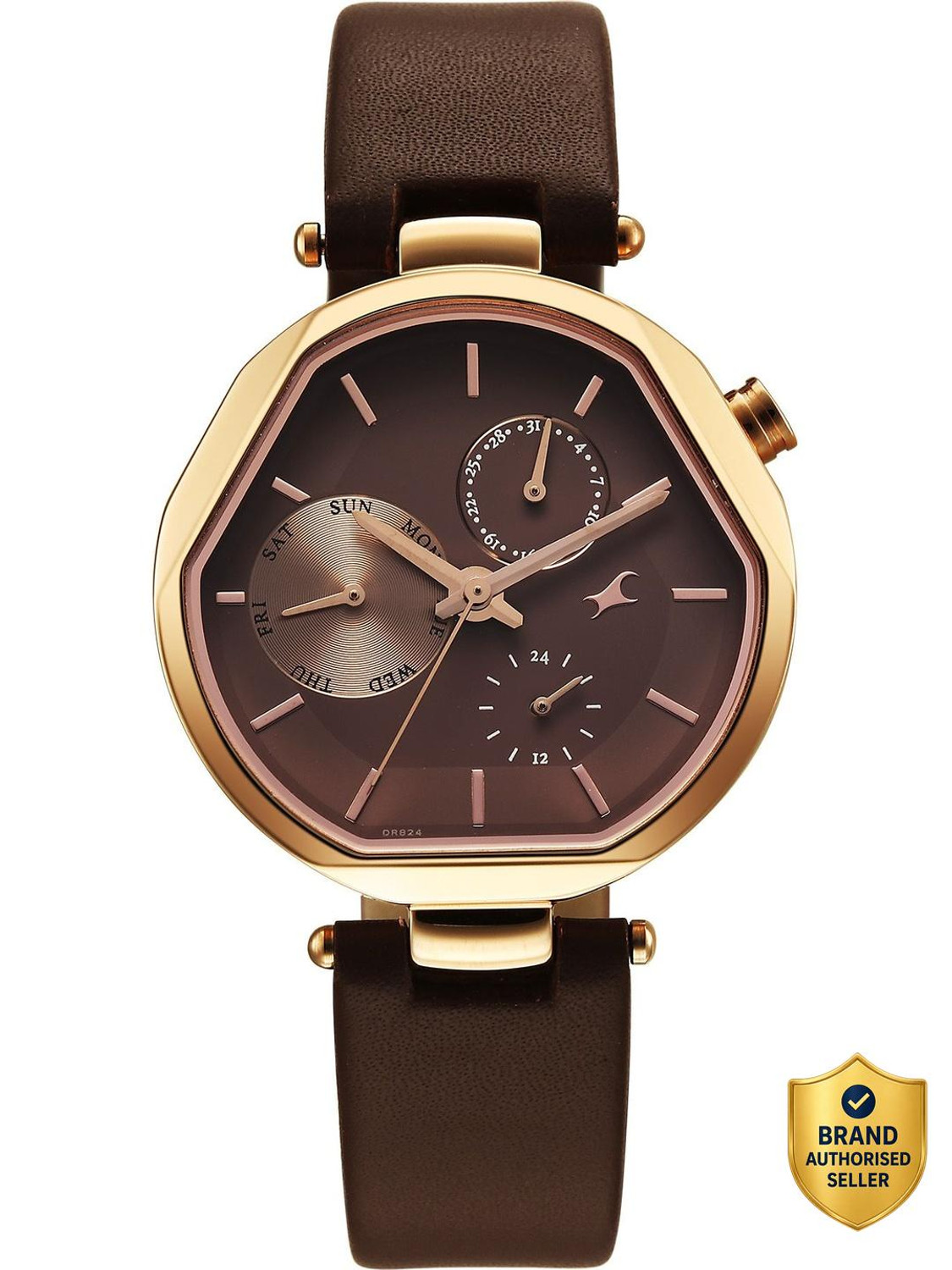 Image of Fastrack Tik Tok 5.0 Fastrack Tik Tok 5.0 Quartz Brown Shaped Dial Women's Watch / Analog Watch - For Men