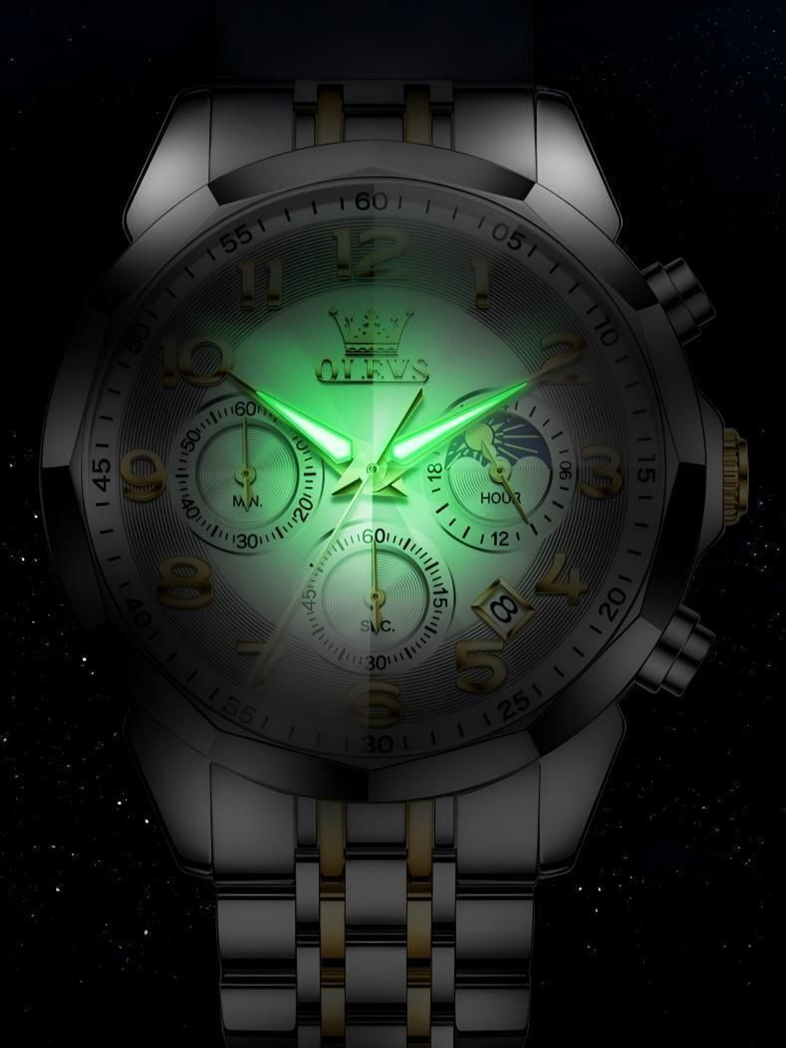 Image of OLEVS Analog Watch - For Men