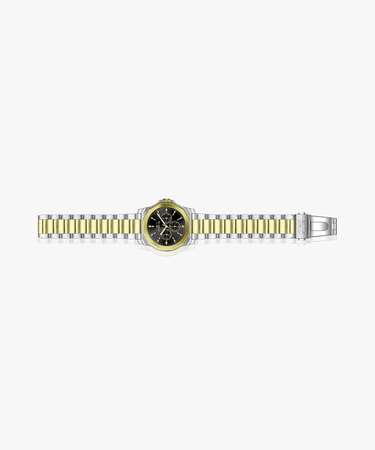Image of INVICTA 46845 Speedway Quartz Black Dial Analog Watch - For Men