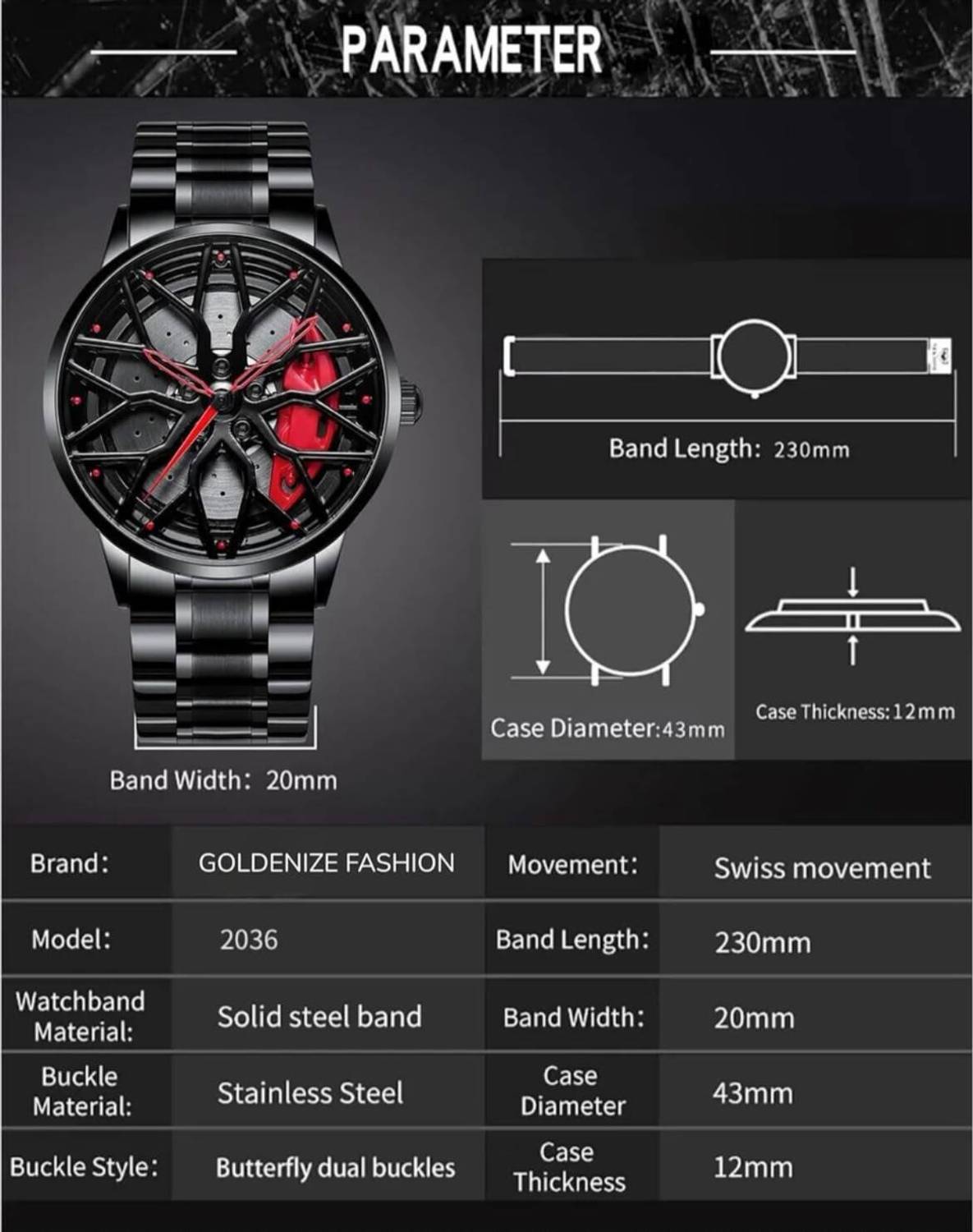 RIFJTRADERS 360 Spinner Watch for Boys - Image 3