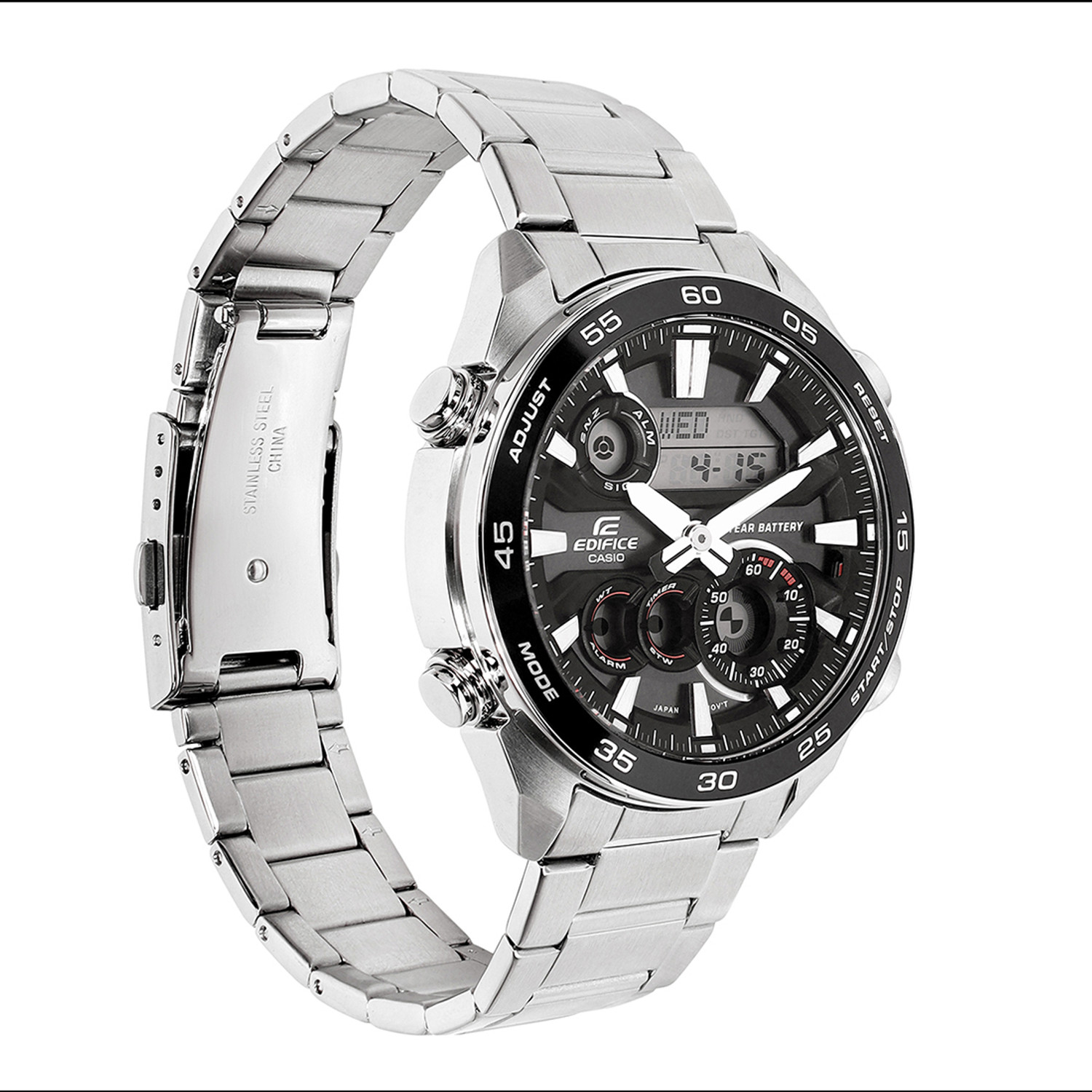 Image of CASIO ERA-130D-1ADF EDIFICE Analog-Digital Watch - For Men