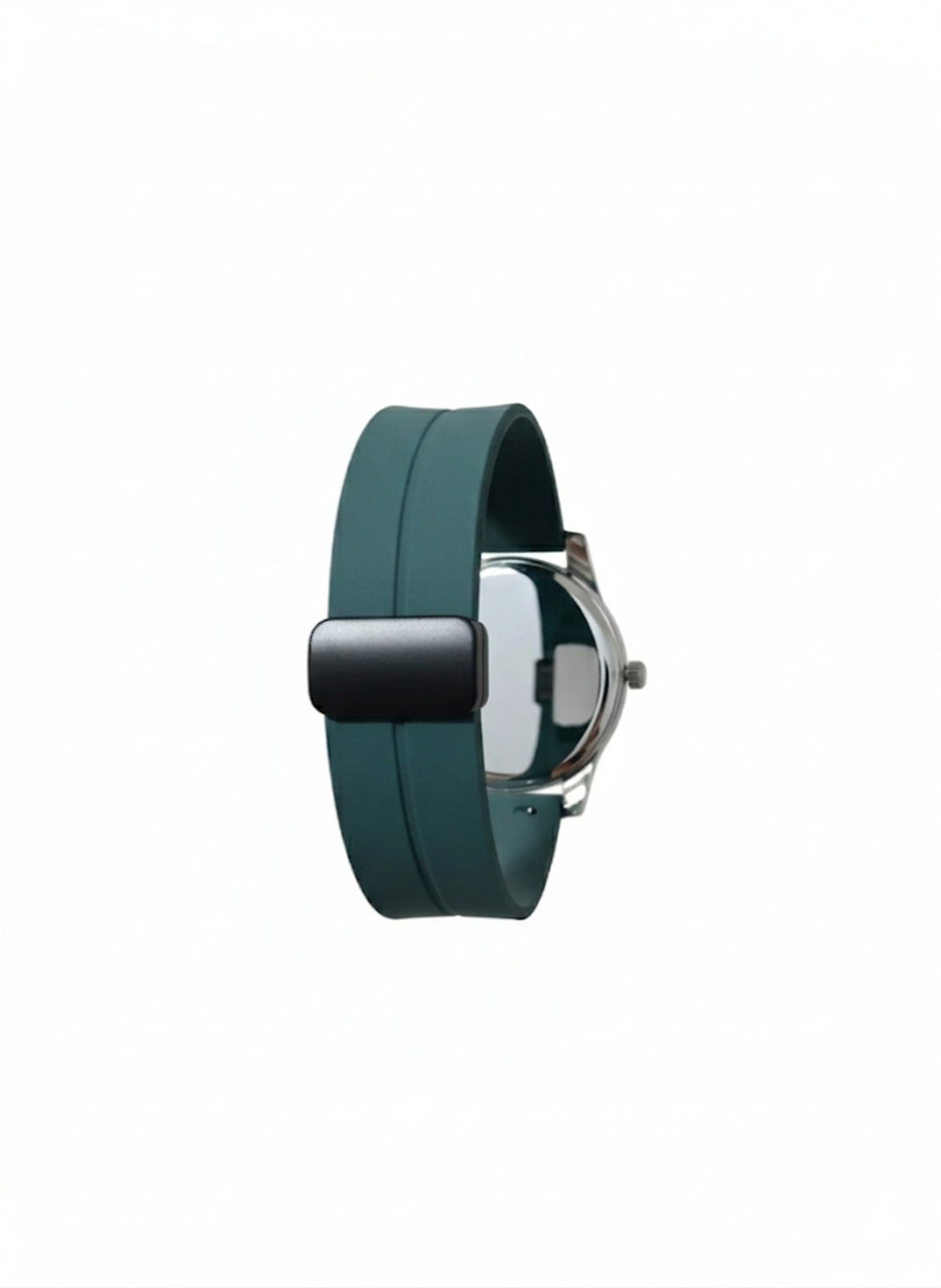 Image of GLOWFILL CR-SIL-MIN-02 HMT STYLE ANALOG WATCH MAGNETIC COMFORT SILICONE STRAP Analog Watch - For Men