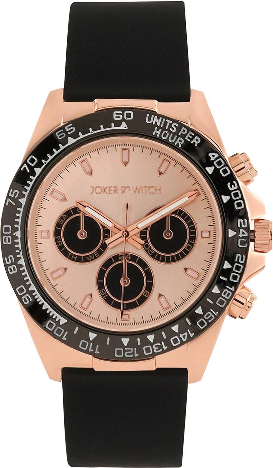 Joker Jesko 40mm Rosegold Dial Black Watch - Image 2